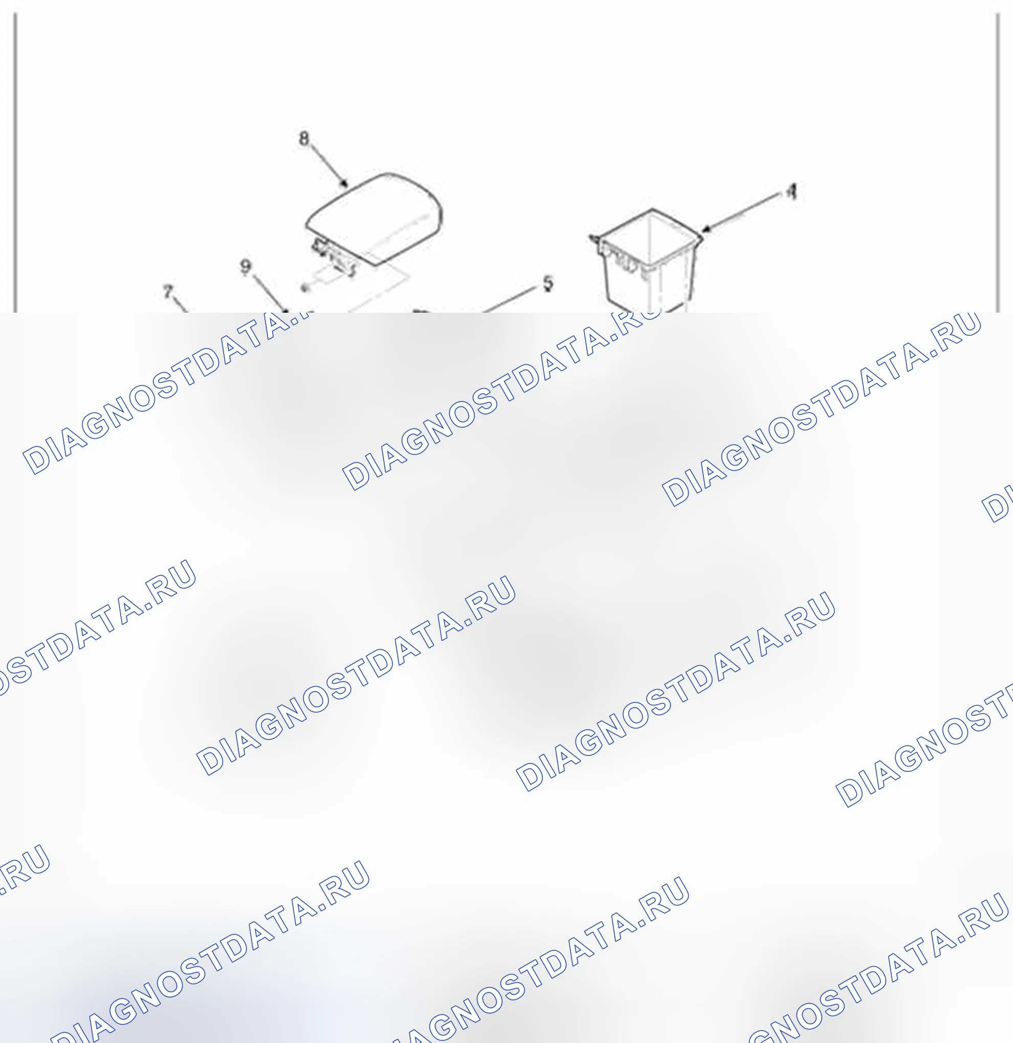 Рис. 1: Компоненты. Hyundai Veracruz I