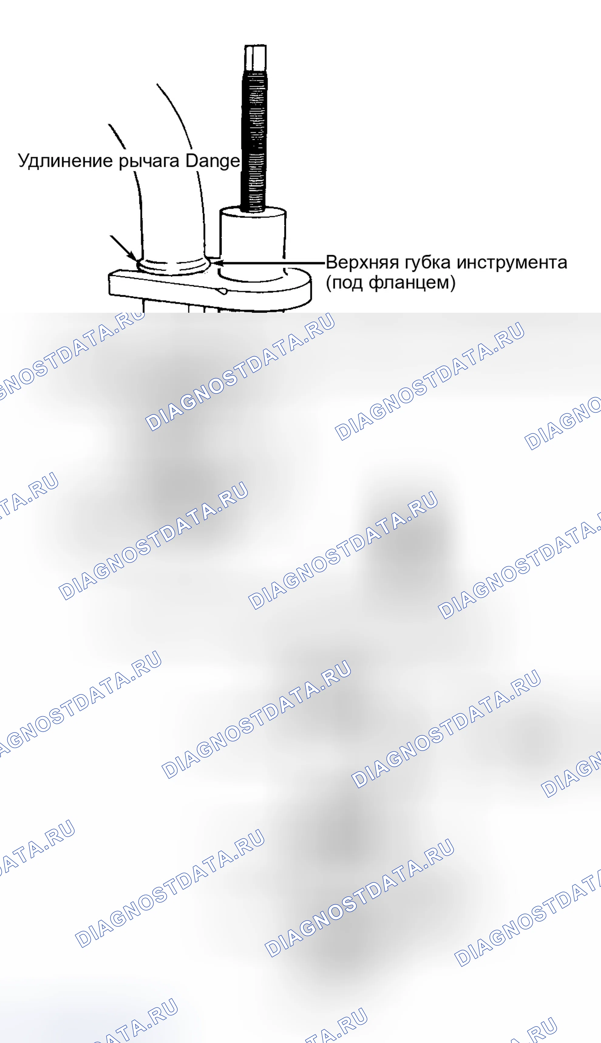 Рис. 1: Установка. Dodge Dakota WS 