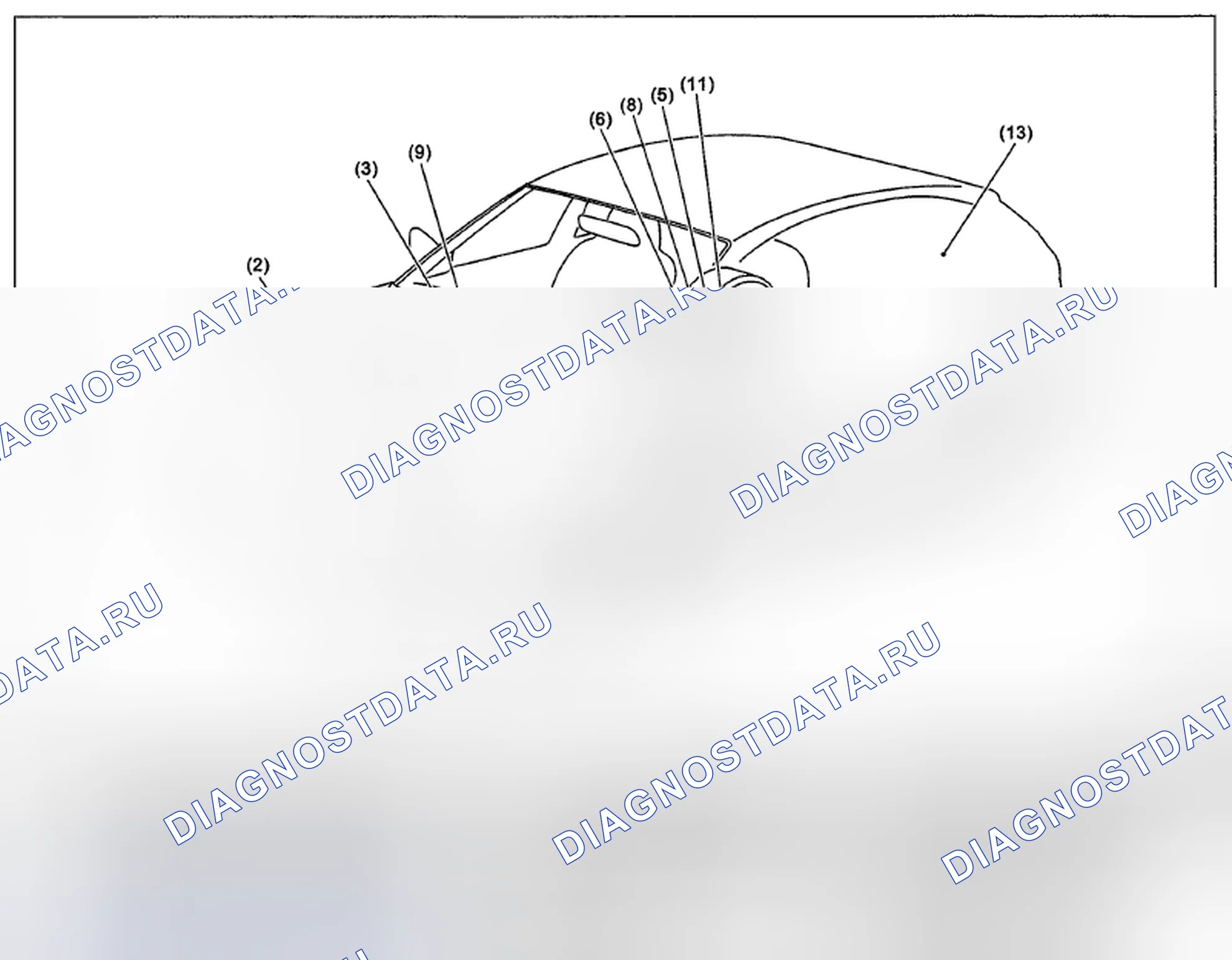 Рис. 361: РАСПОЛОЖЕНИЕ. Subaru Impreza WRX STI GR