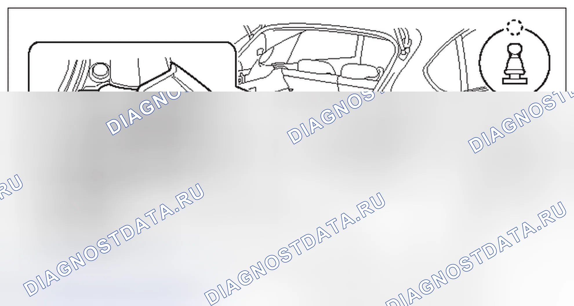 Рис. 33: 5 МОДЕЛЬ ДВЕРИ / МОДЕЛЬ XV. Subaru Impreza GK