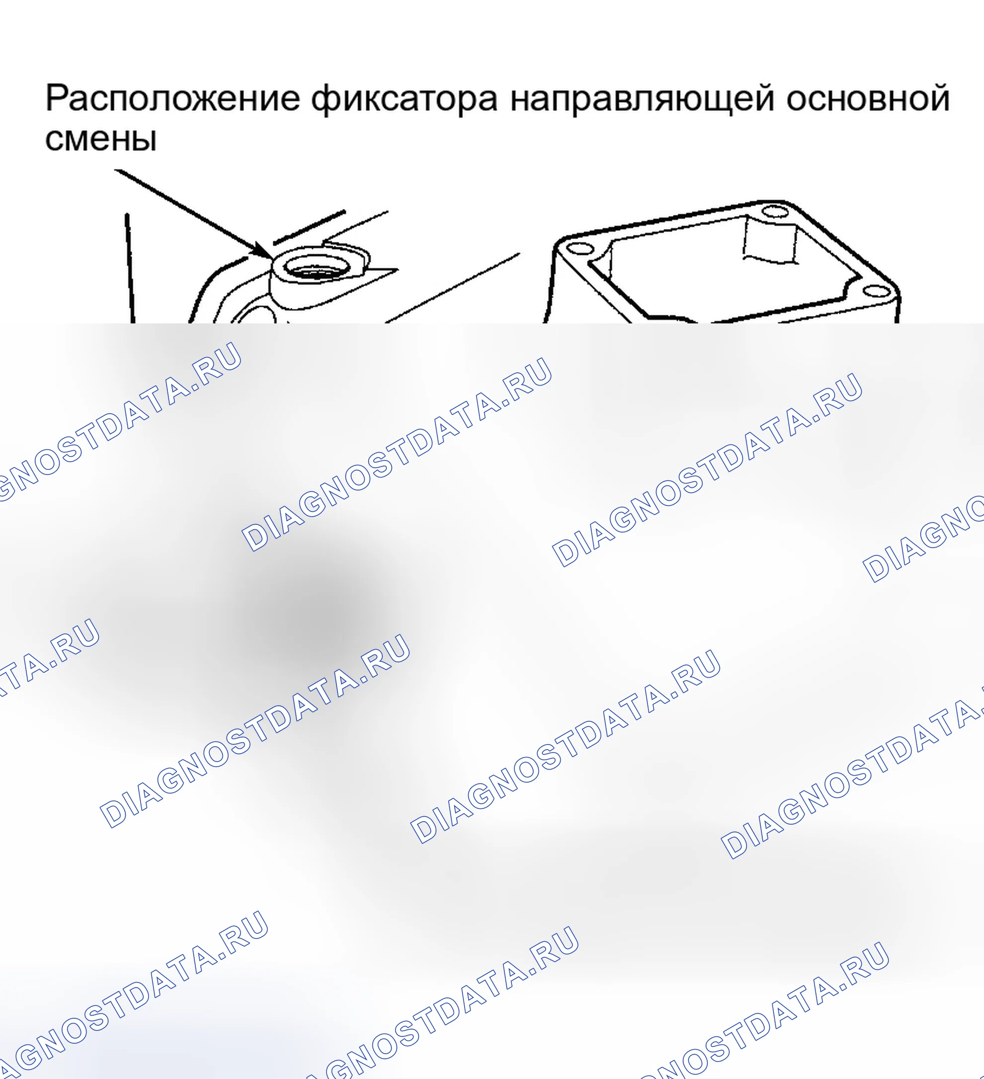 Рис. 4: РАЗБОРКА КОРОБКИ ПЕРЕДАЧ. Dodge Cab & Chassis R2500 