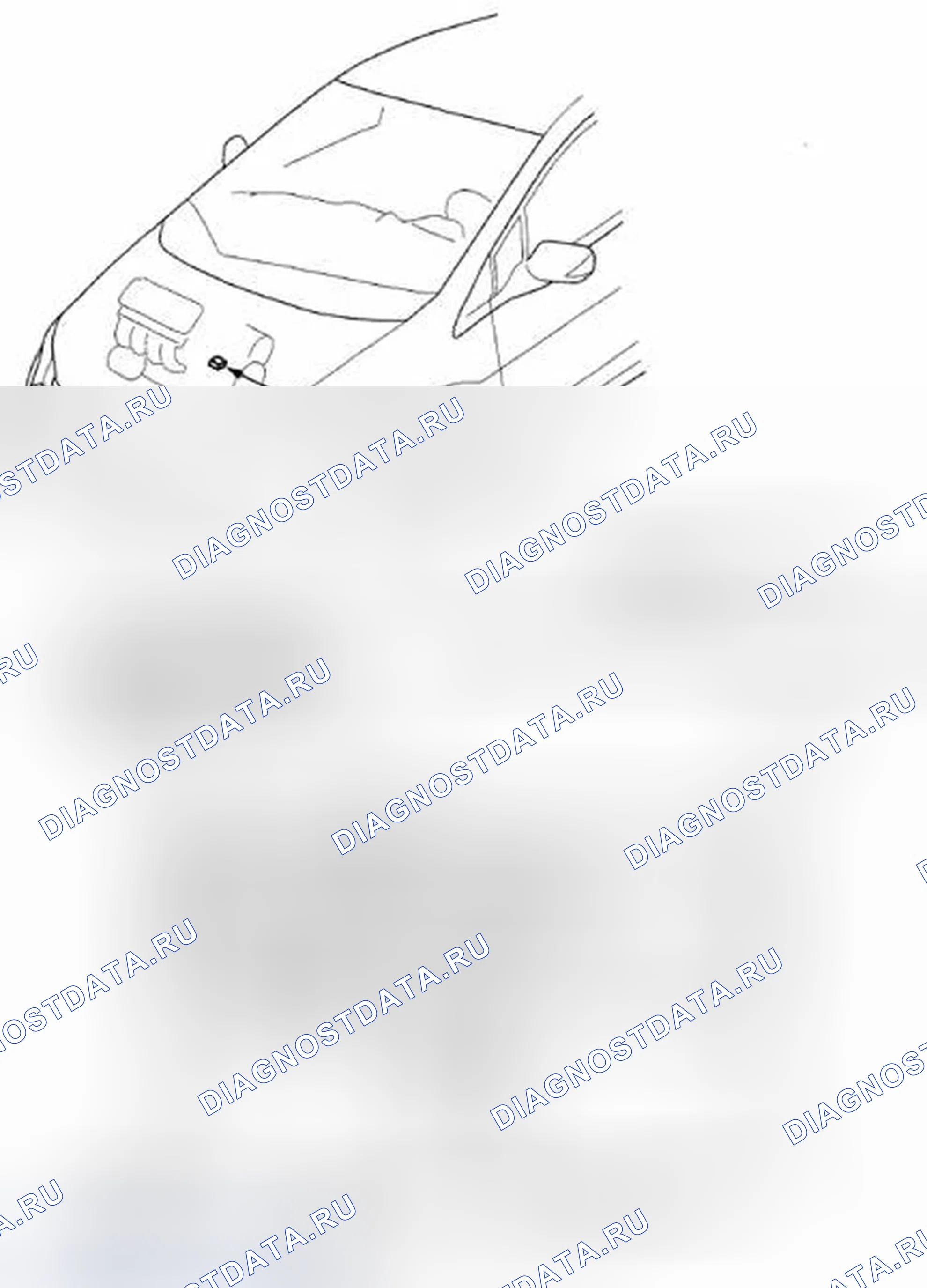 Рис. 1: Указатель расположения компонентов. Honda Insight ZE2