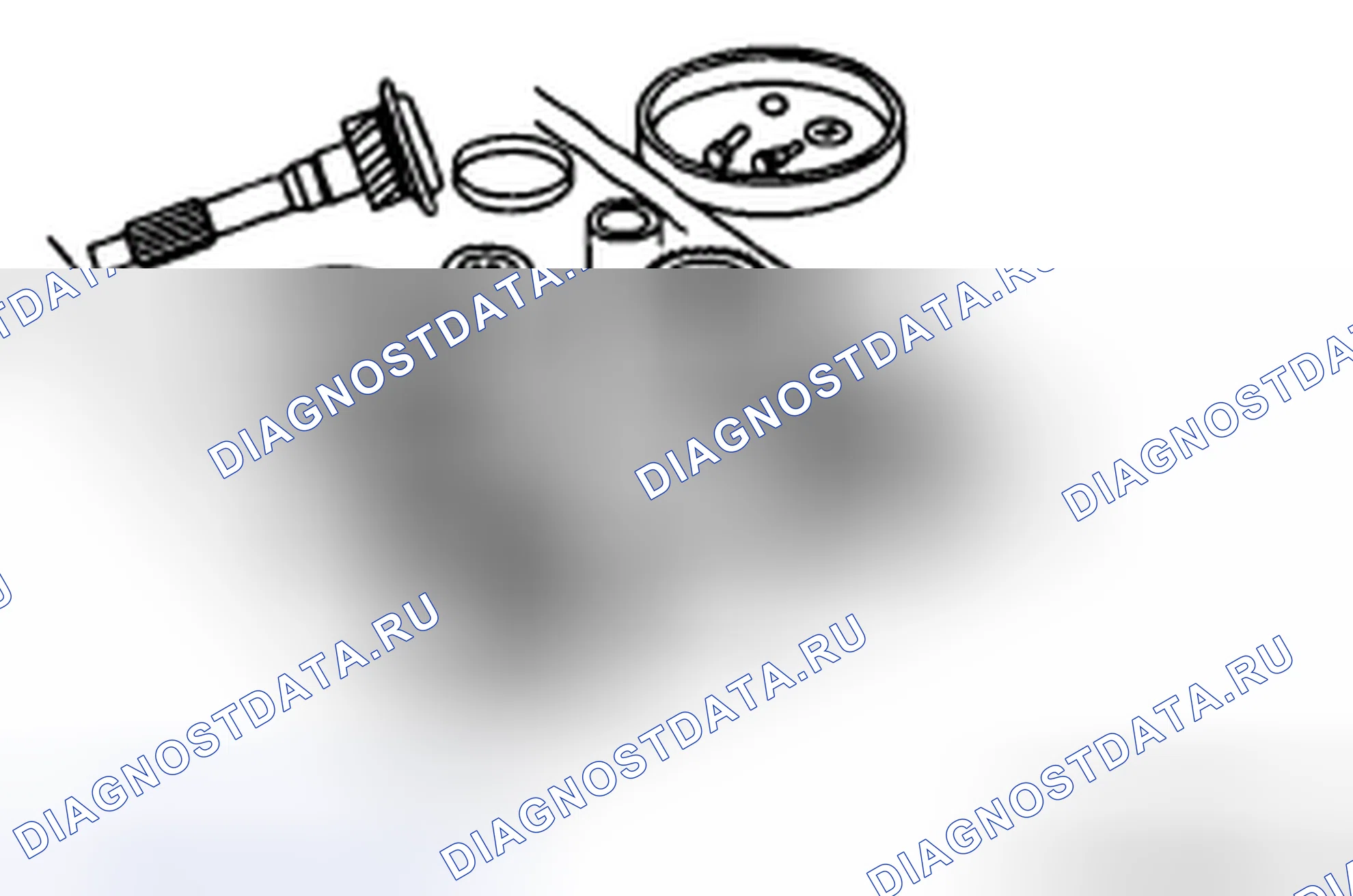 Рис. 32: Расположение деталей. Mazda 5 I рестайлинг