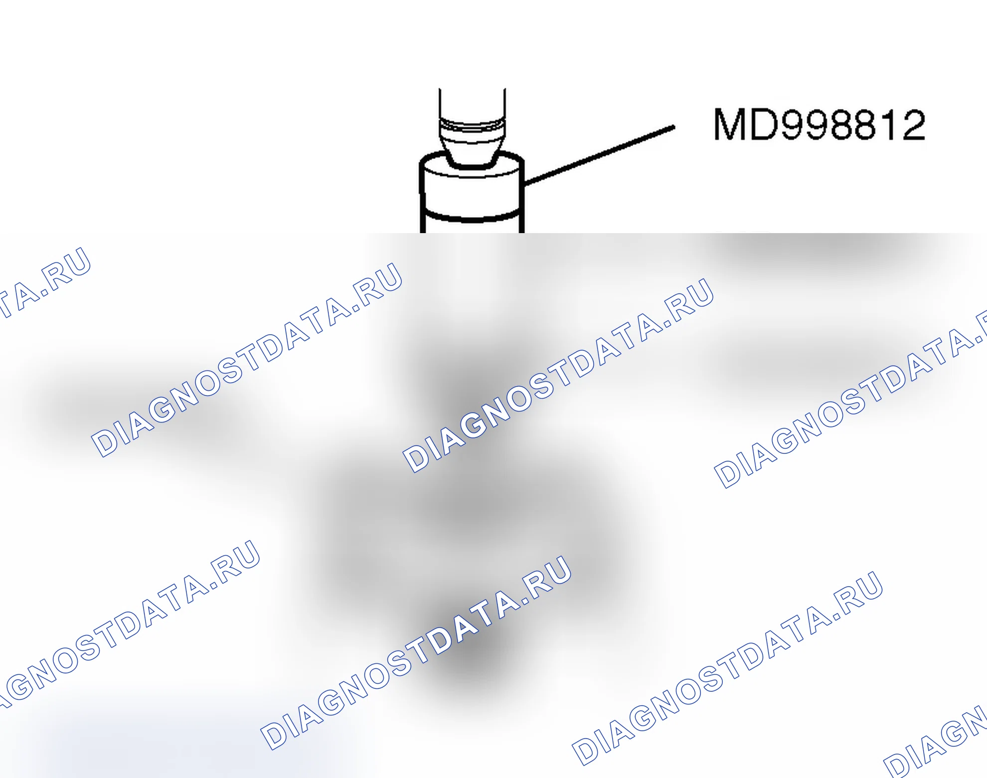 Рис. 98: >> B <<МОНТАЖ ШАРИКОПОДШИПНИКА. Mitsubishi Lancer Ralliart IX рестайлинг
