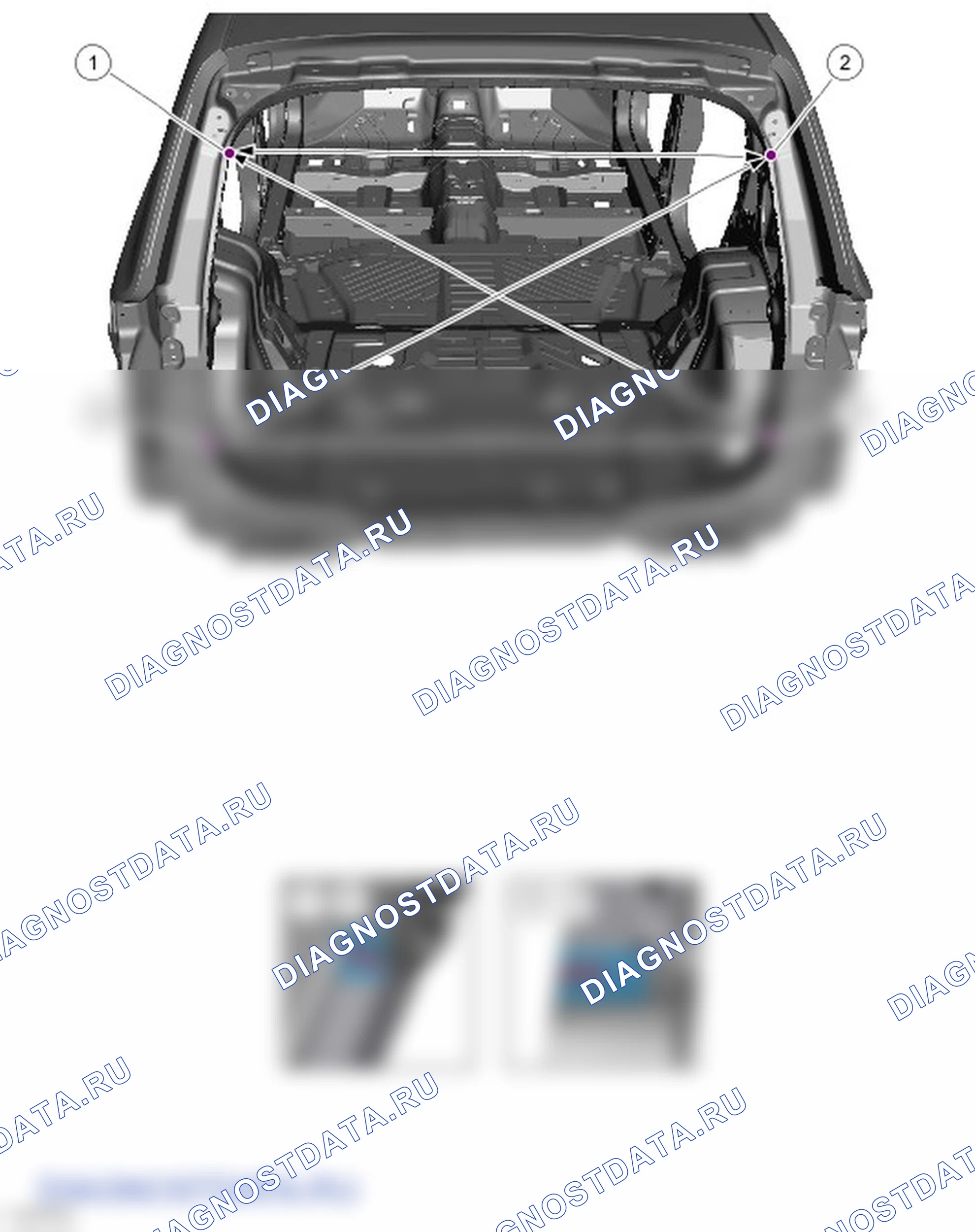 Как проверить зазоры рамы. Ford Galaxy III