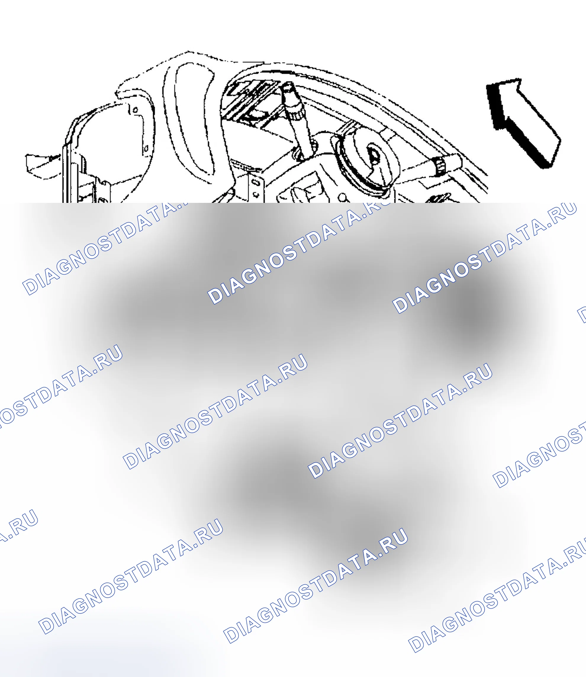 Рис. 96: Порядок демонтажа. Buick LeSabre VIII