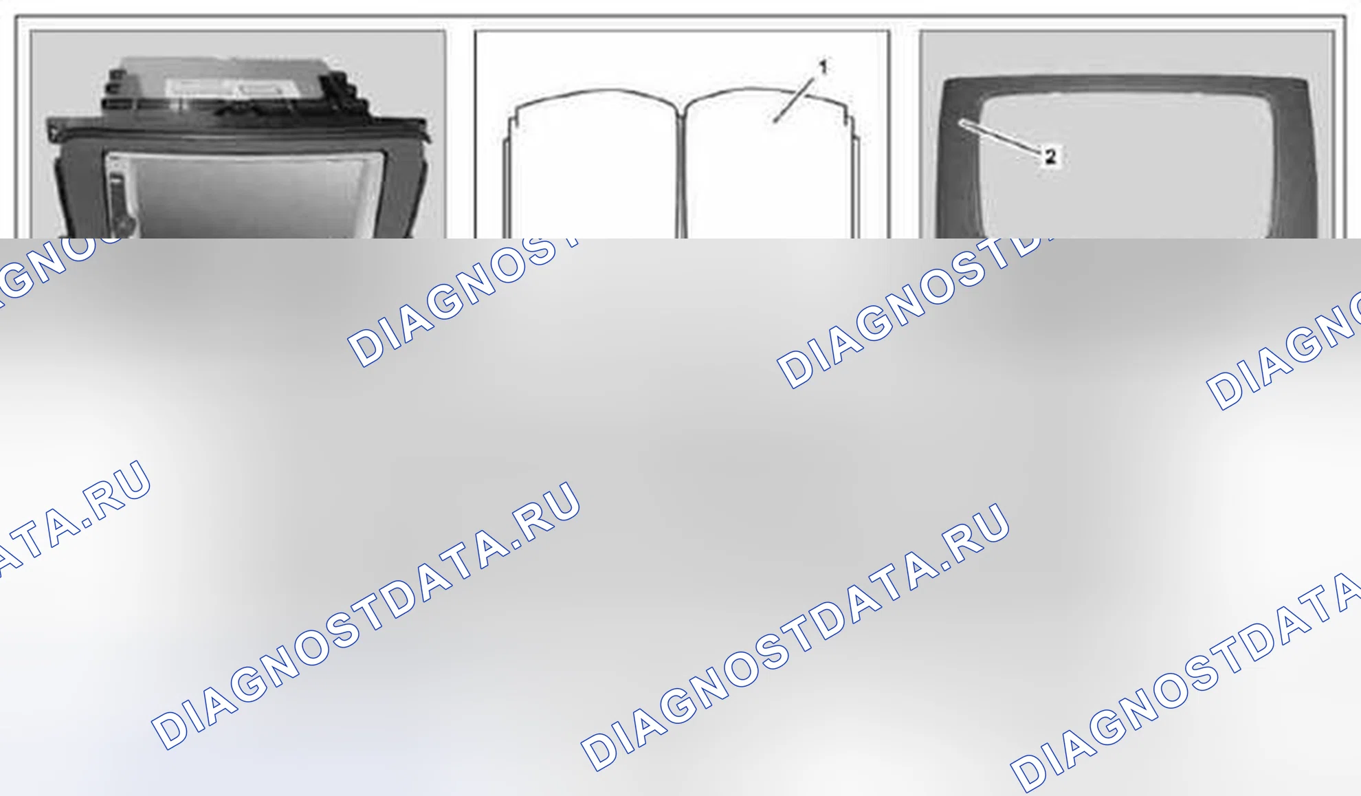 Рис. 244: Модифицированная навигационная система - AZ82,85-P-2000MCD. Kia Soul I