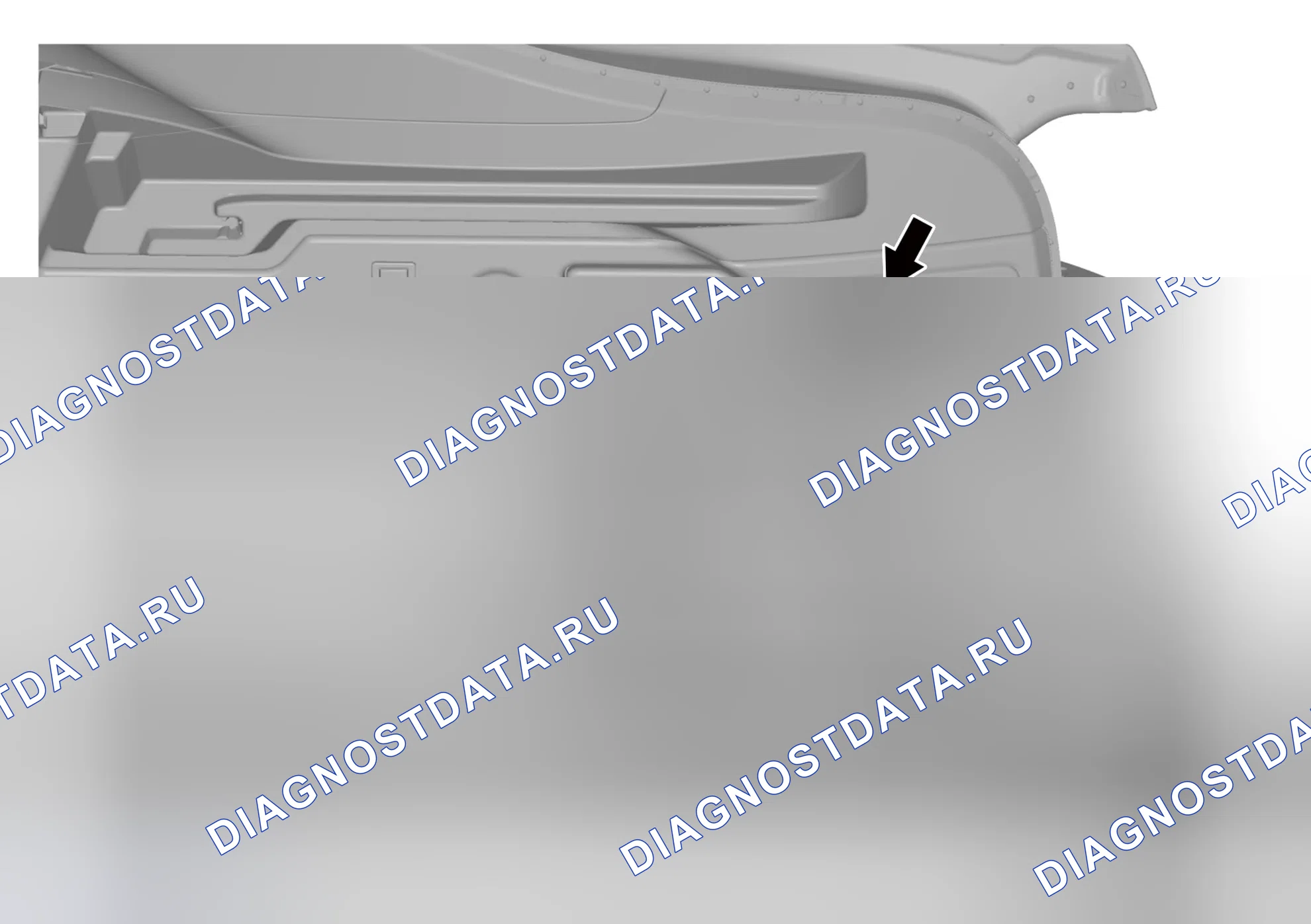 Как снять и установить облицовку багажника — Wey Vv7-Gt-Limited. Wey VV7 GT Limited I