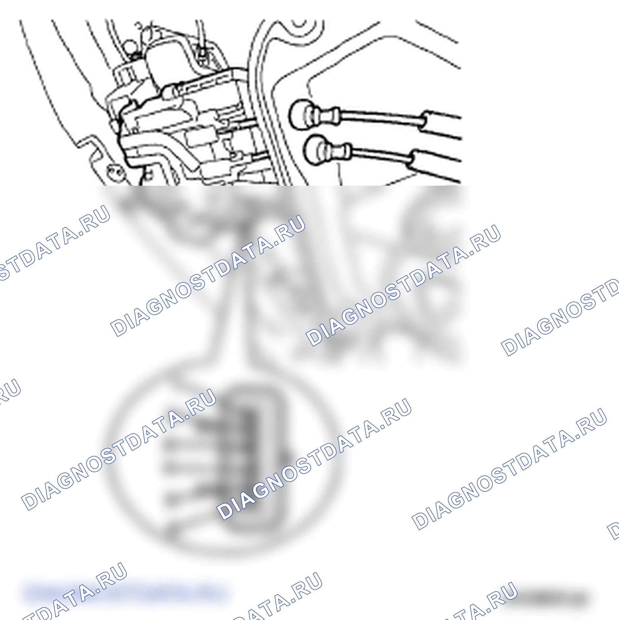 Рис. 83: ПРИВОД ЗАМКА ЗАДНЕЙ ДВЕРИ. Hyundai Elantra IV