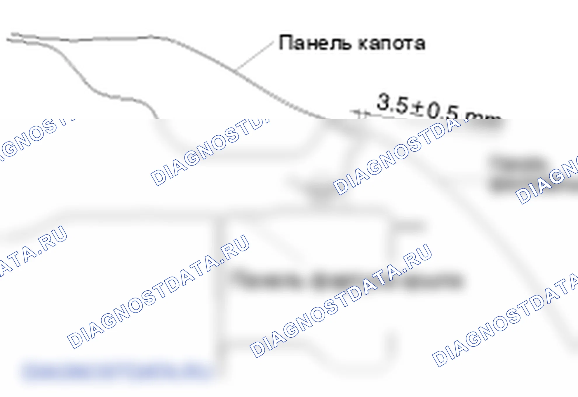 Передняя часть тела. Hyundai Genesis BH