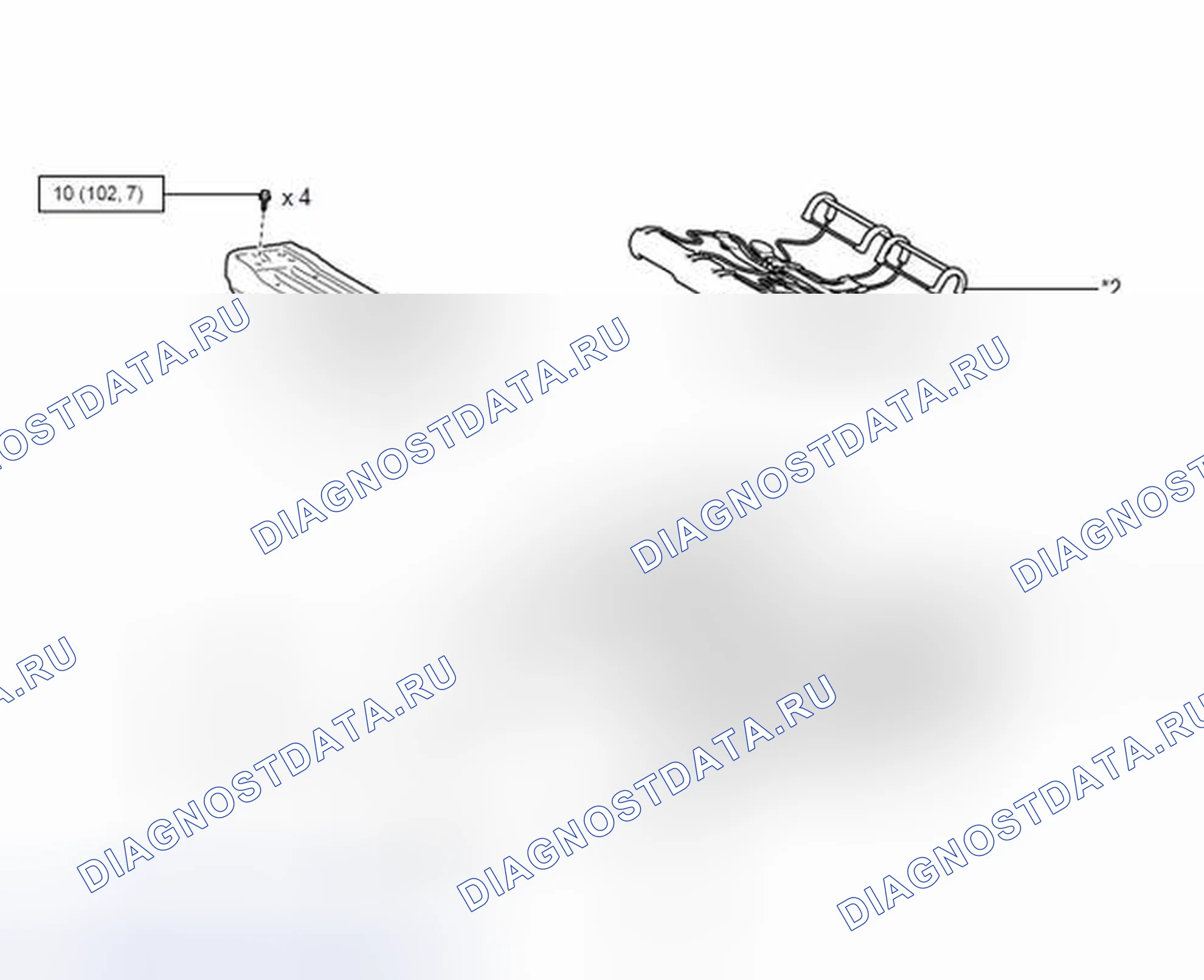 Рис. 115: ИЛЛЮСТРАЦИЯ. Toyota Corolla XI