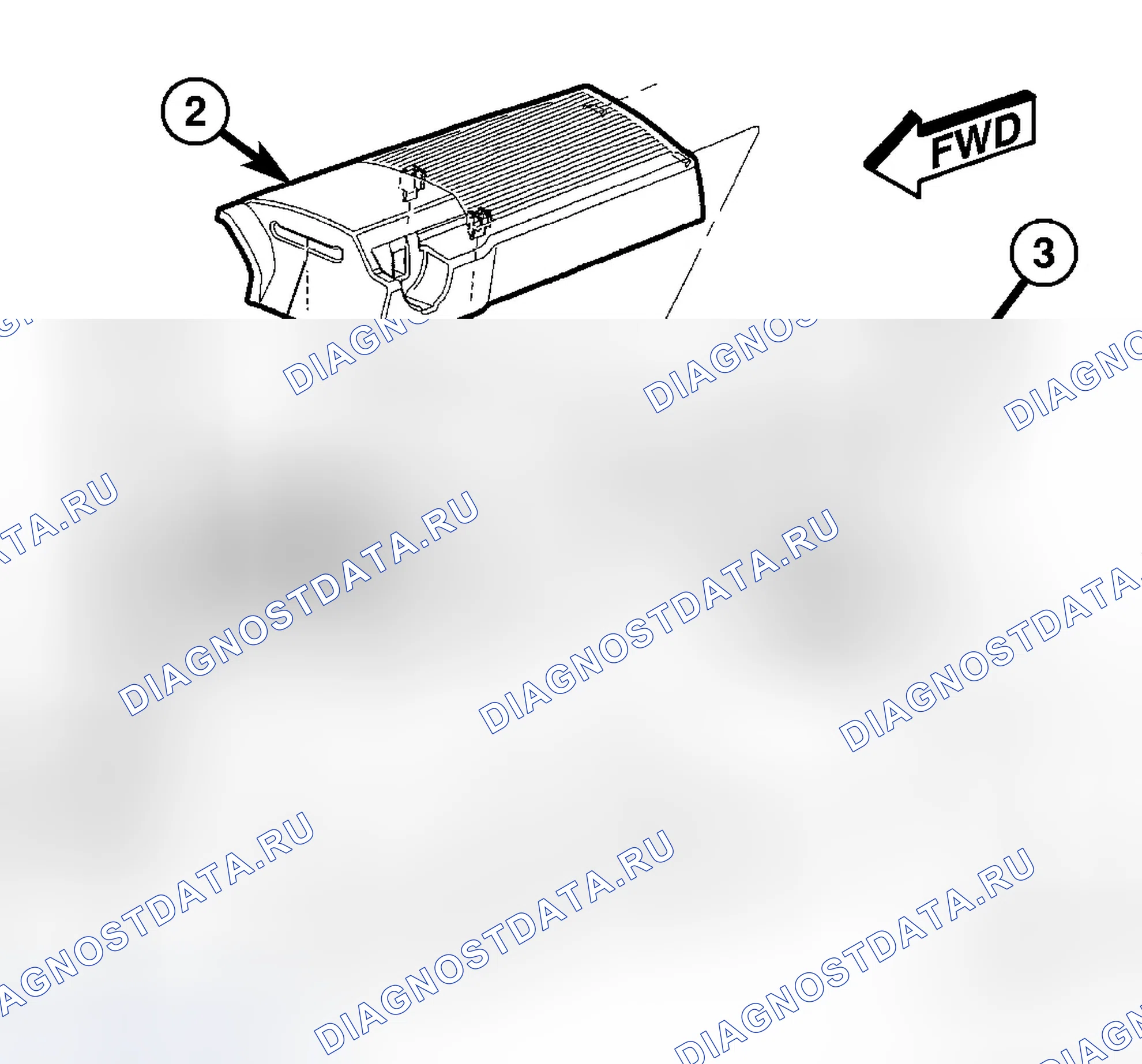 Рис. 176: ДЕМОНТАЖ. Dodge Magnum I