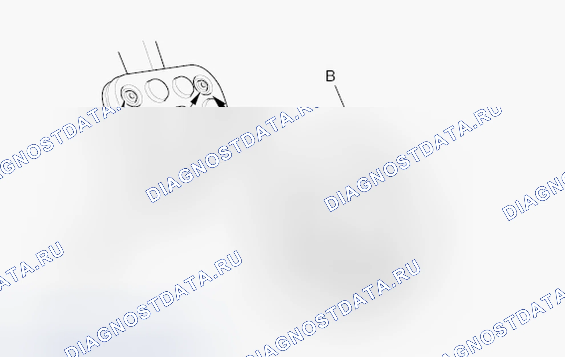 Рис. 122: Замена крышки колодки педали тормоза. Acura TSX II