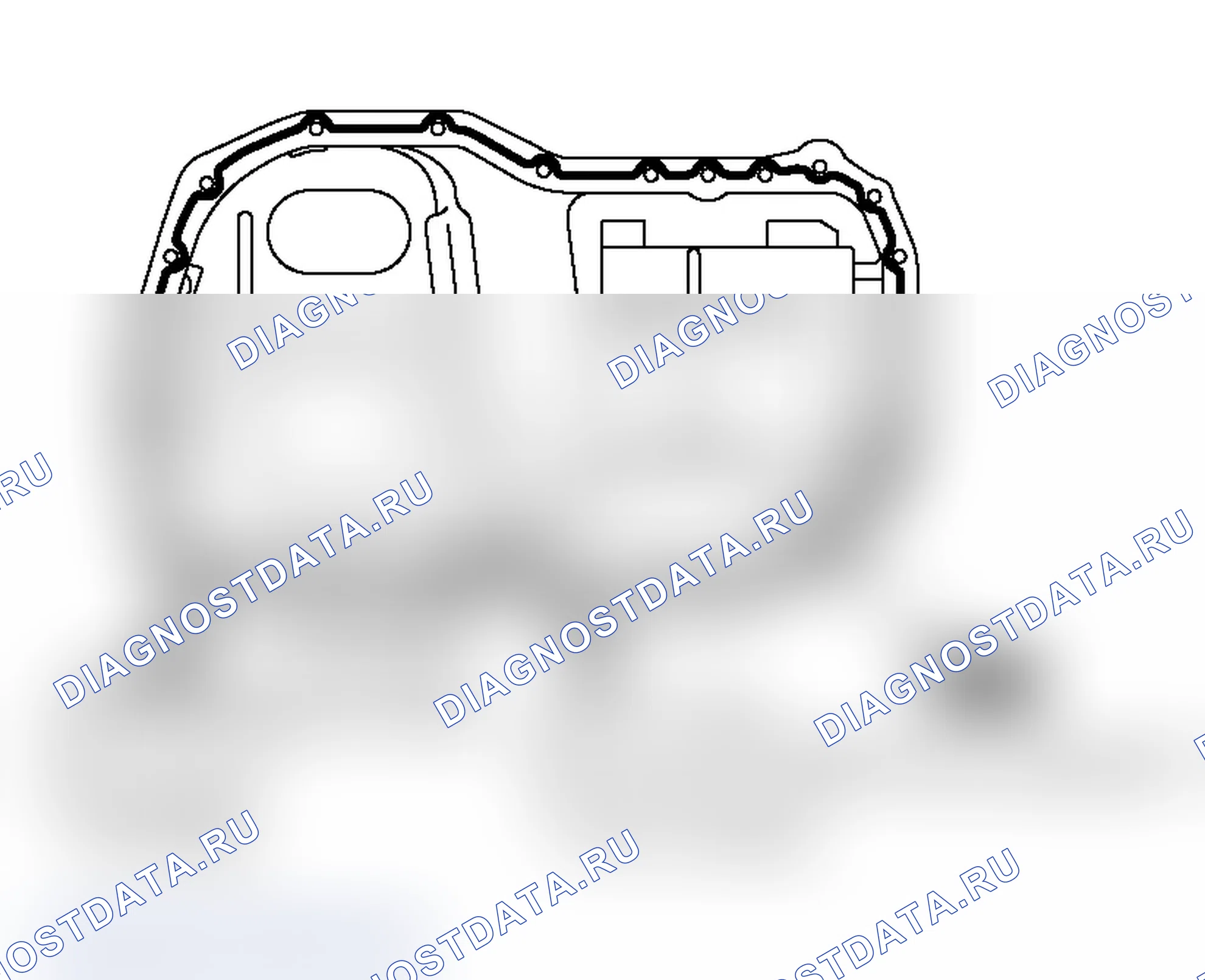 Рис. 646: >> A <<УСТАНОВКА МАСЛЯНОГО ПОДДОНА ДВИГАТЕЛЯ. Mitsubishi Lancer Evolution IX