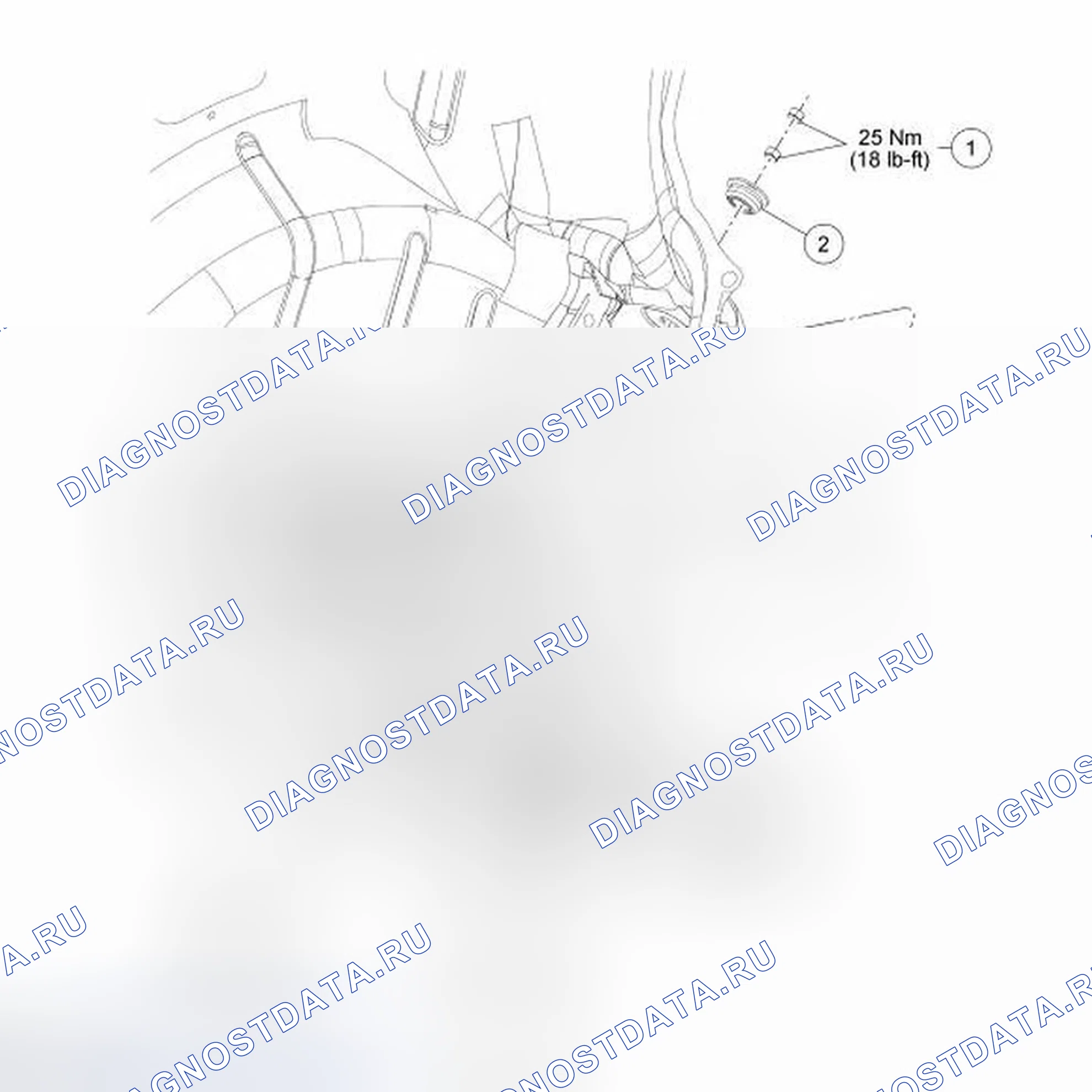 Рис. 6: ДЕМОНТАЖ. Ford Edge I