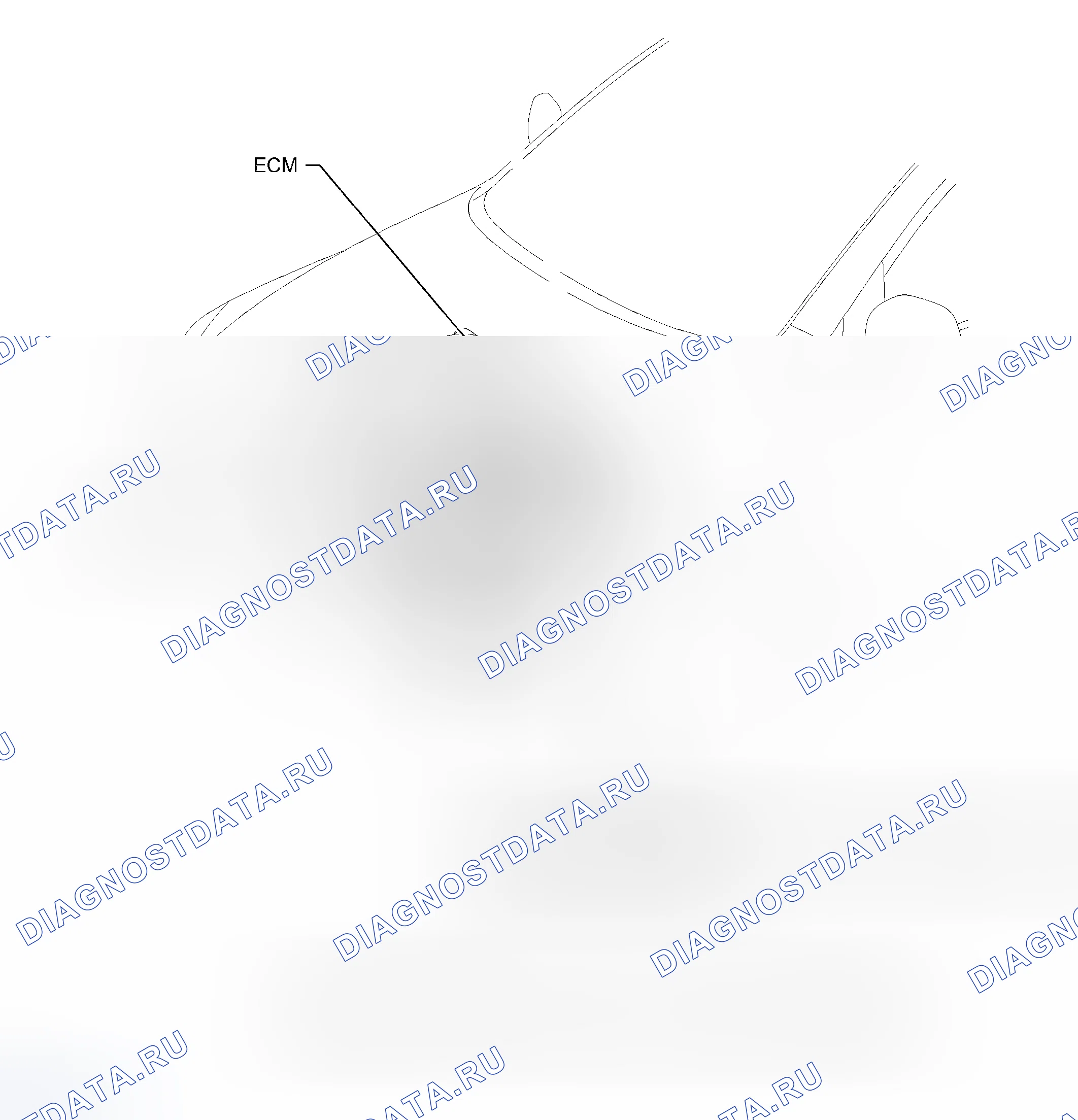 Рис. 57: РАСПОЛОЖЕНИЕ ДЕТАЛЕЙ. Toyota RAV4 III