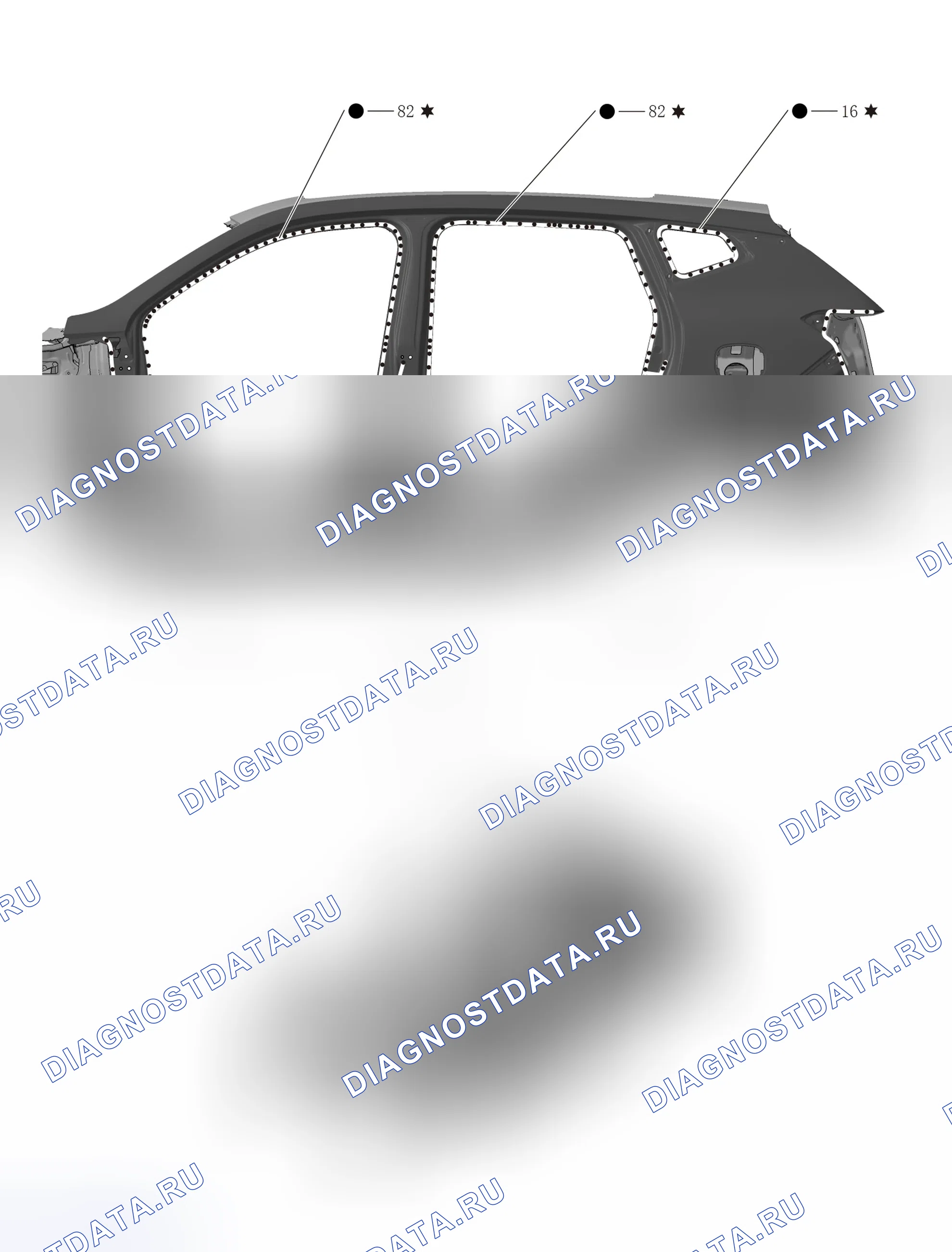 Боковые периферийные панели — Wey Vv6. Wey VV6 I