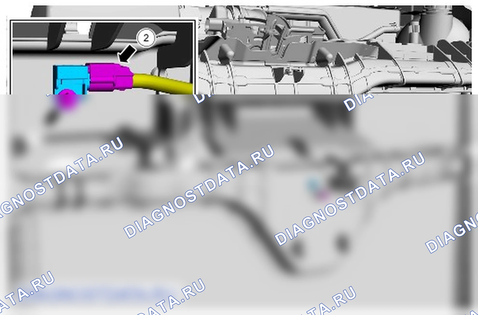 Как снять и установить датчик переднего удара. Ford Transit VIII