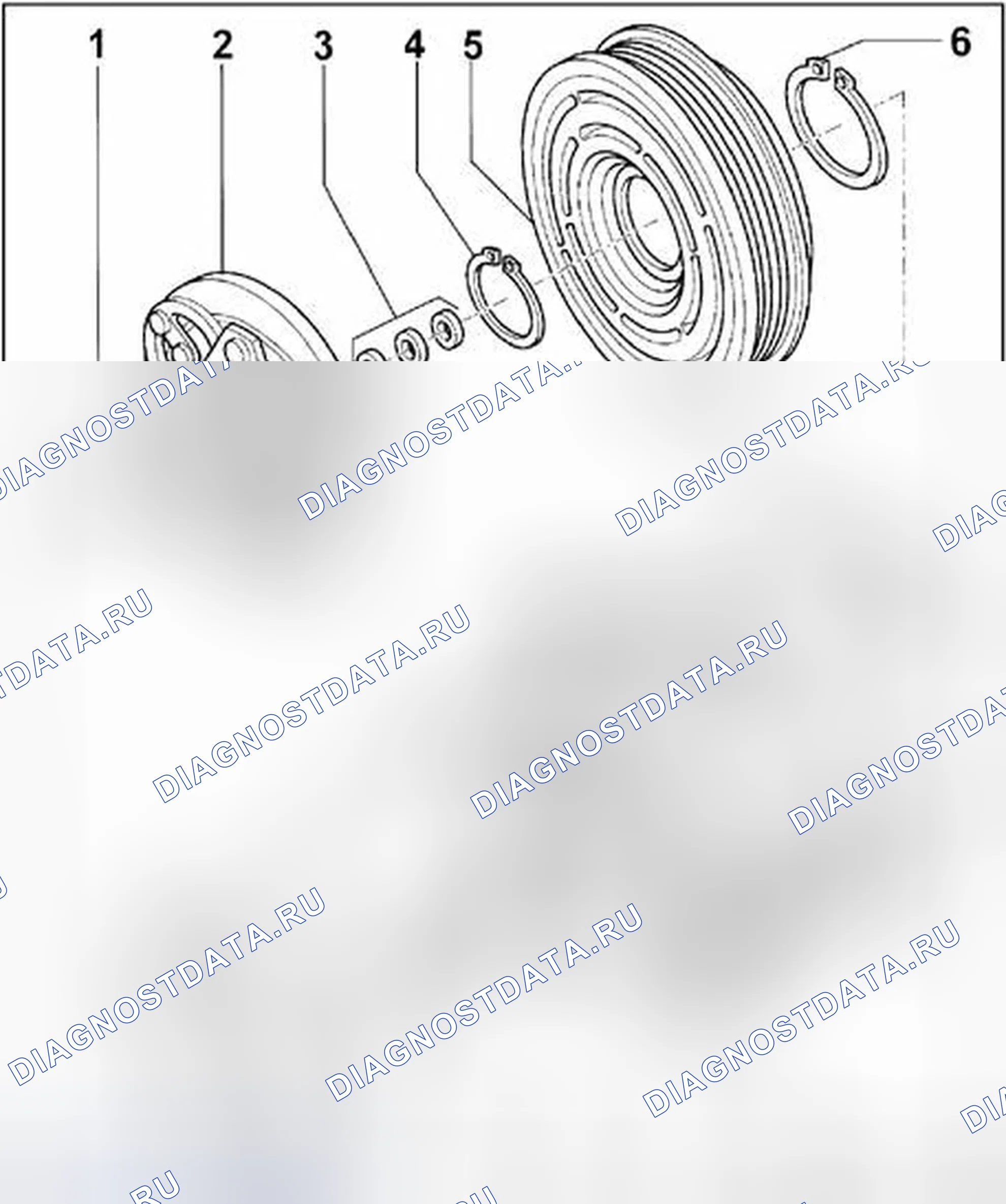 Рис. 27: Компрессор Zexel. Audi TT 8N
