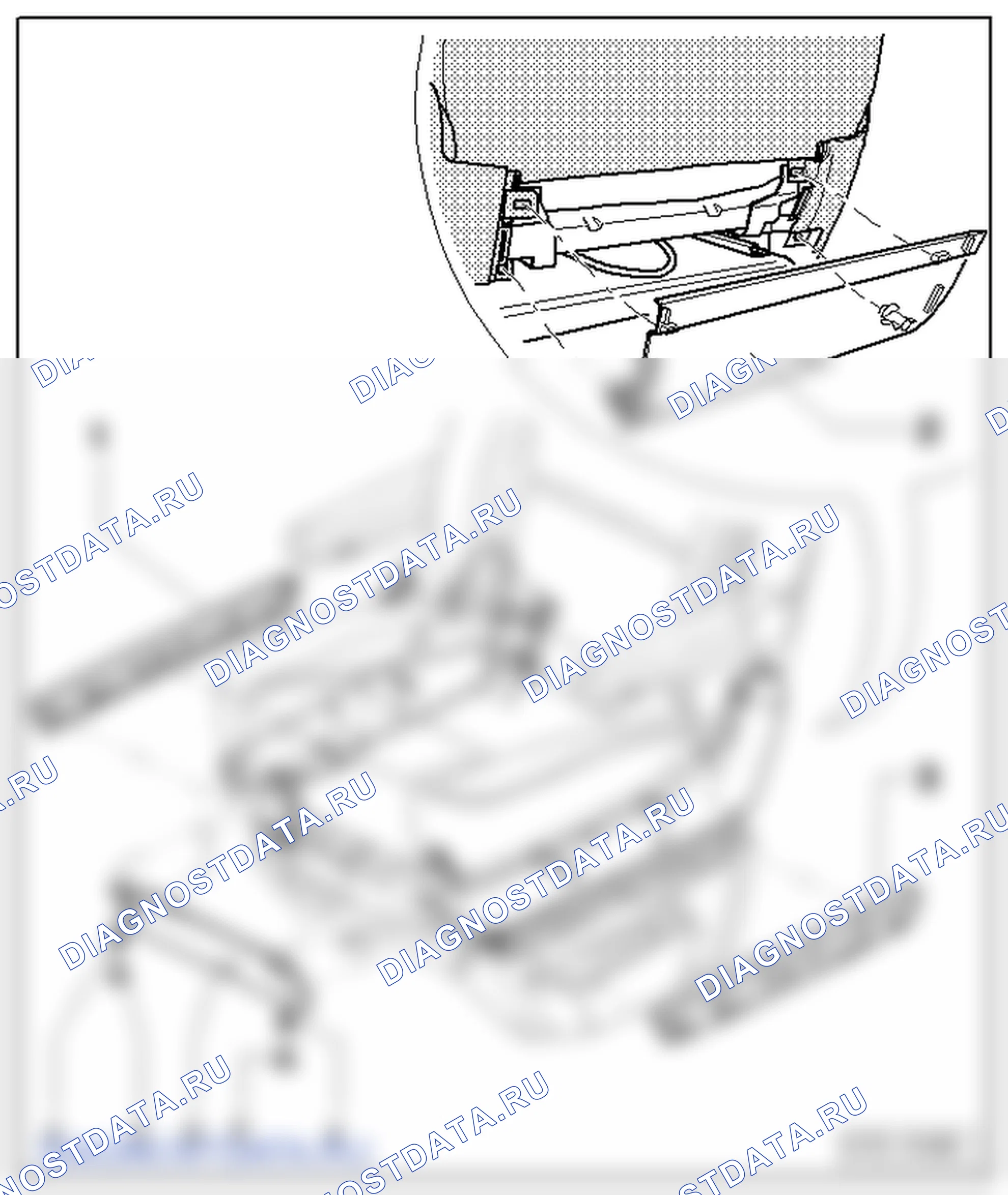 Передние сиденья. Volkswagen Transporter T5