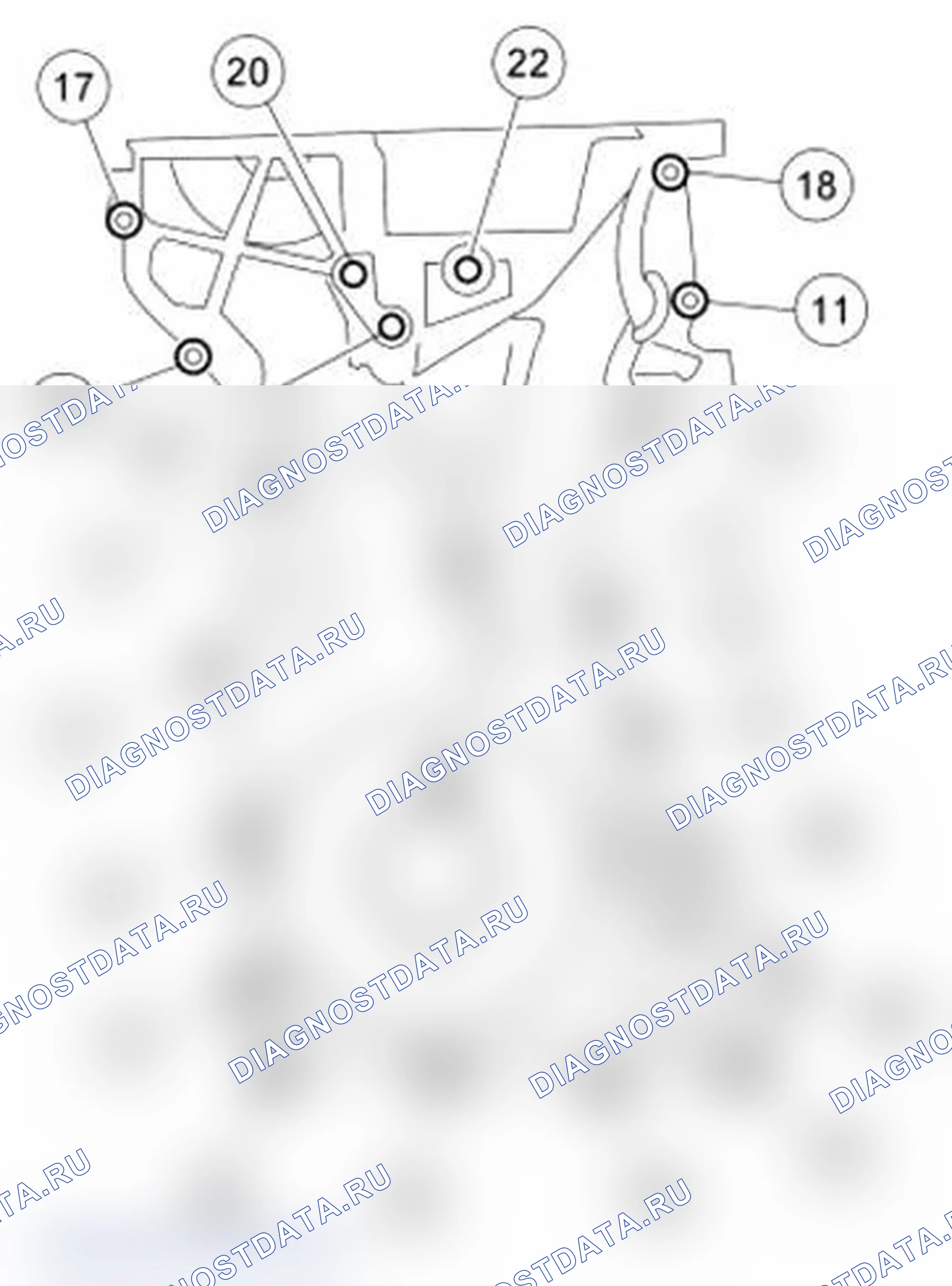 Рис. 143: Установка. Ford Transit Connect I рестайлинг