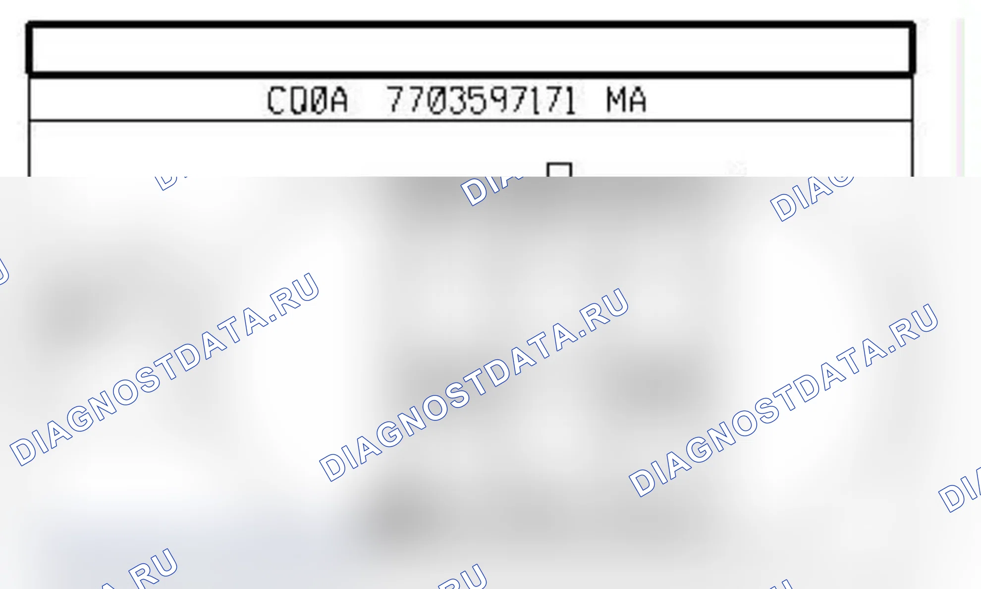 Распиновка разъёма 418 — Вент. датчика темп. в салоне. Renault Clio II