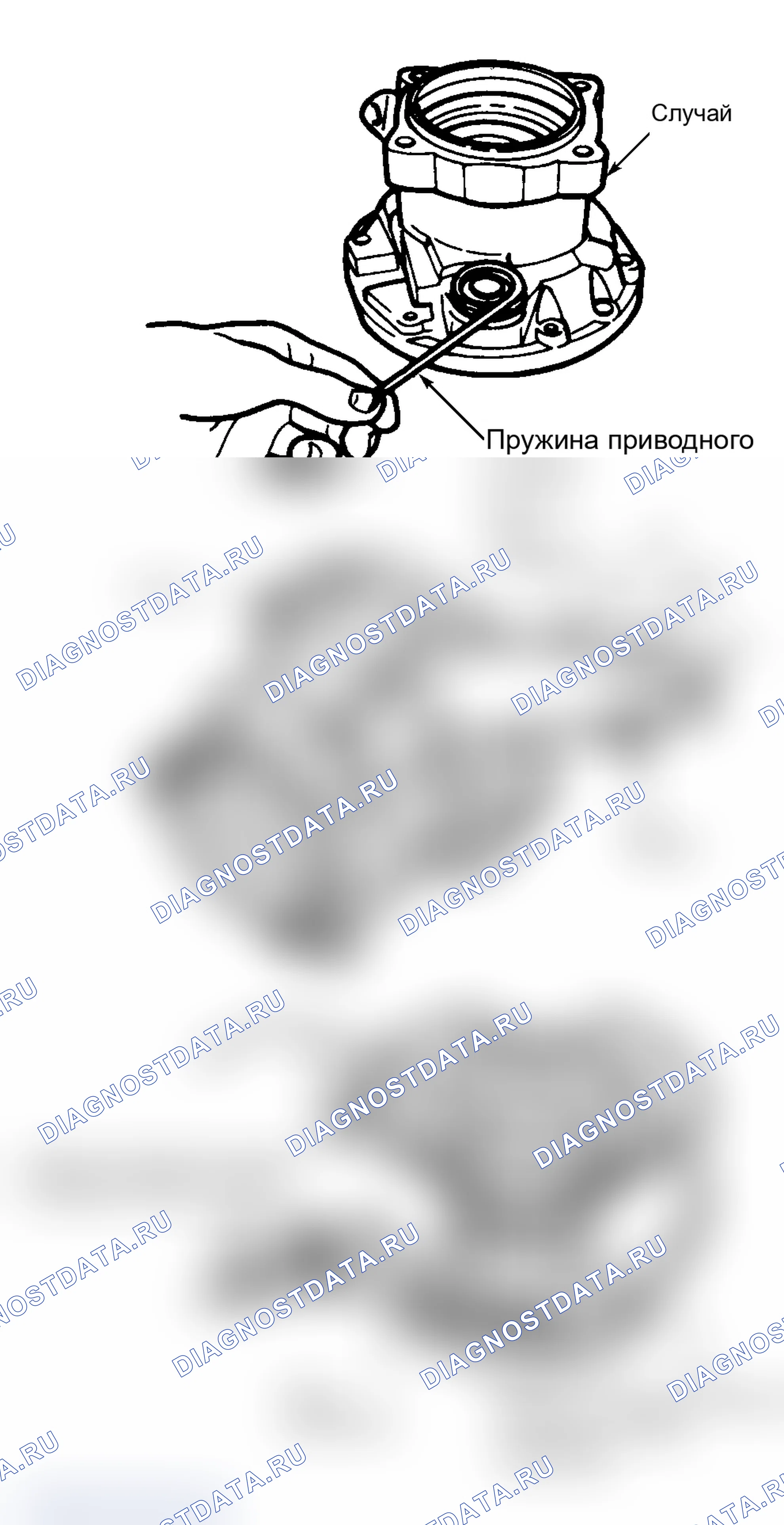Рис. 31: Повторная сборка. Ford Club Wagon E150 
