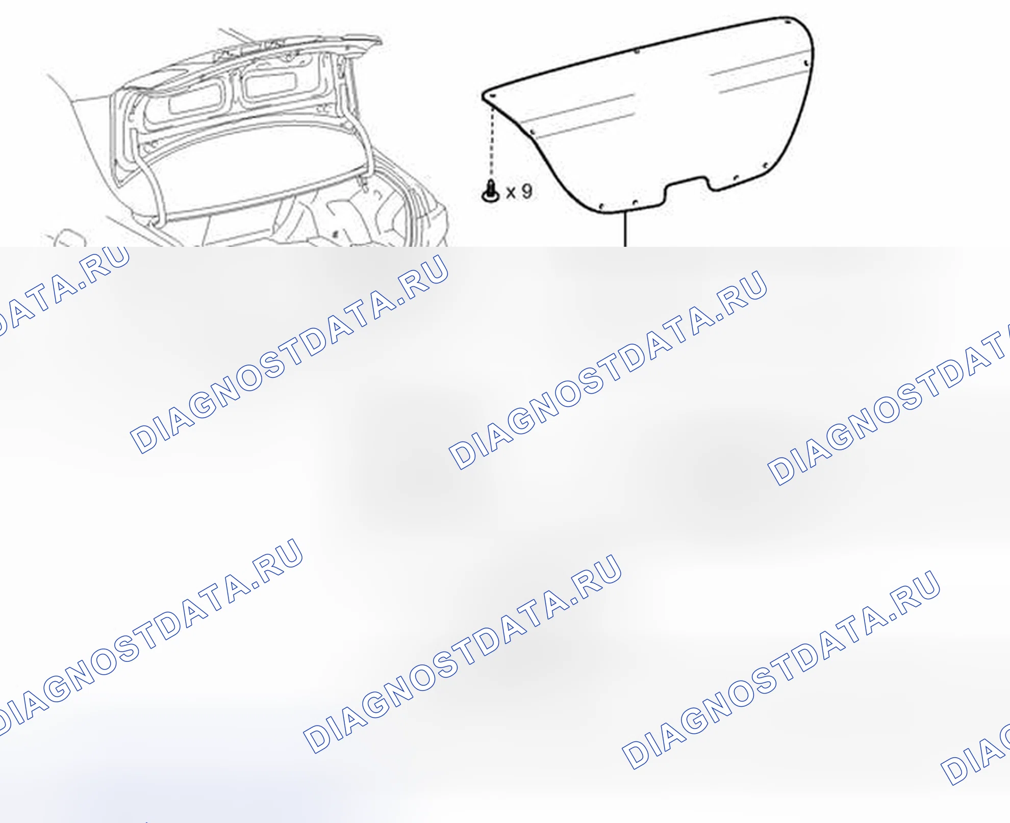 Рис. 49: ИЛЛЮСТРАЦИЯ. Toyota Corolla X рестайлинг
