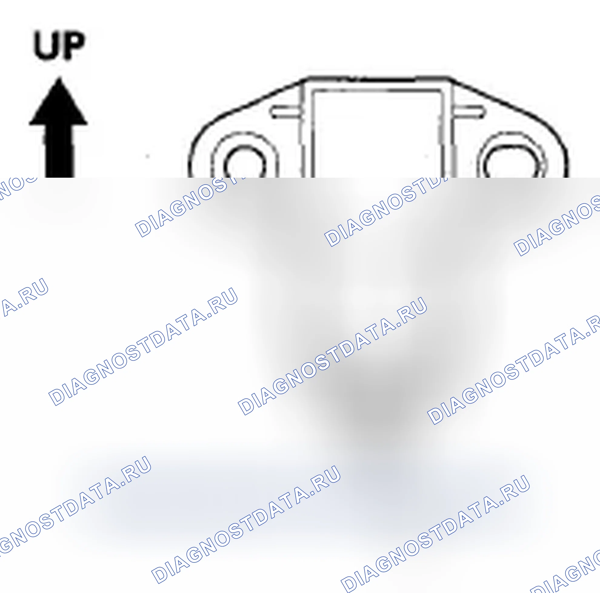 Рис. 112: Проверка датчика вертикального ускорения. Acura ZDX I