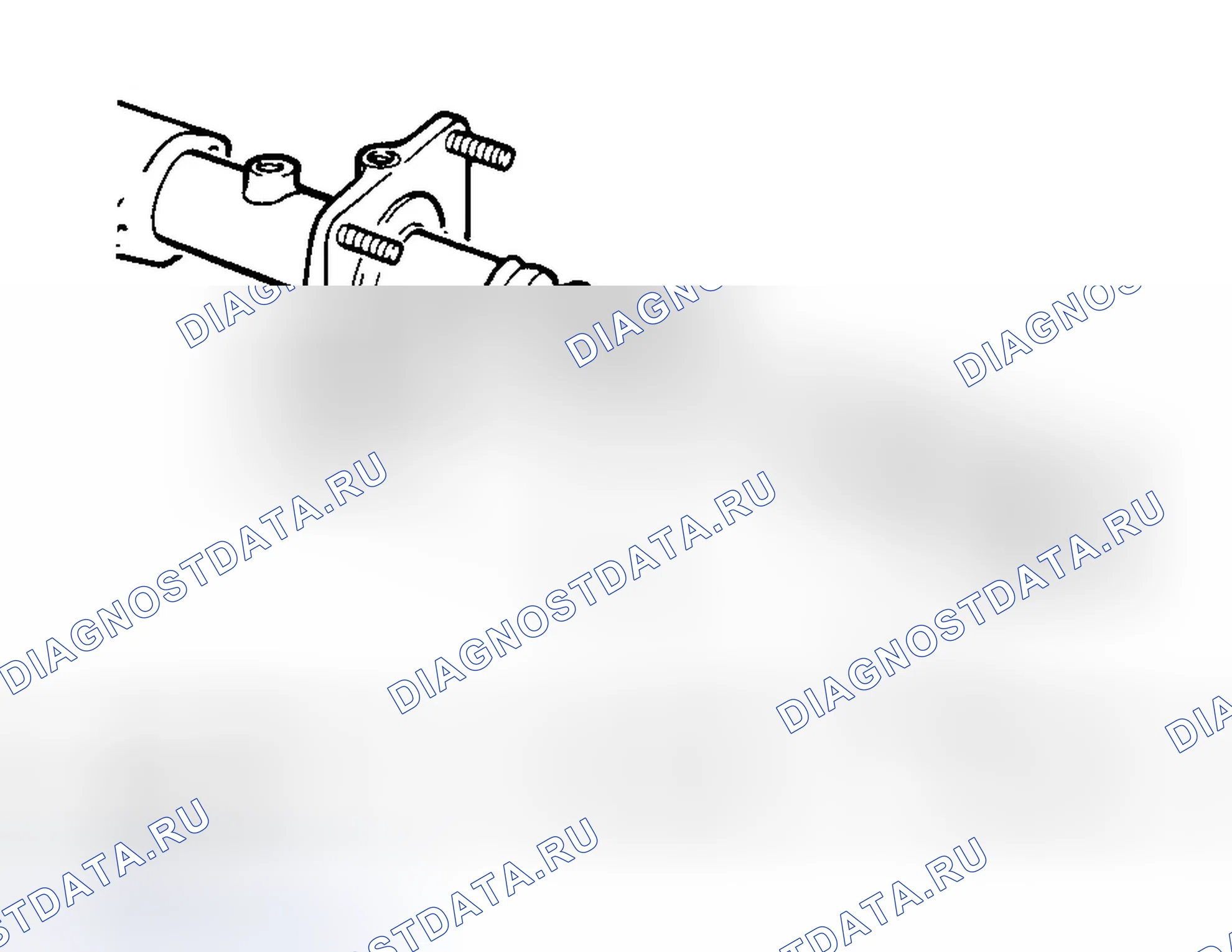 Рис. 11: СКОБА ПЕДАЛИ ТОРМОЗА. Audi V8 4C