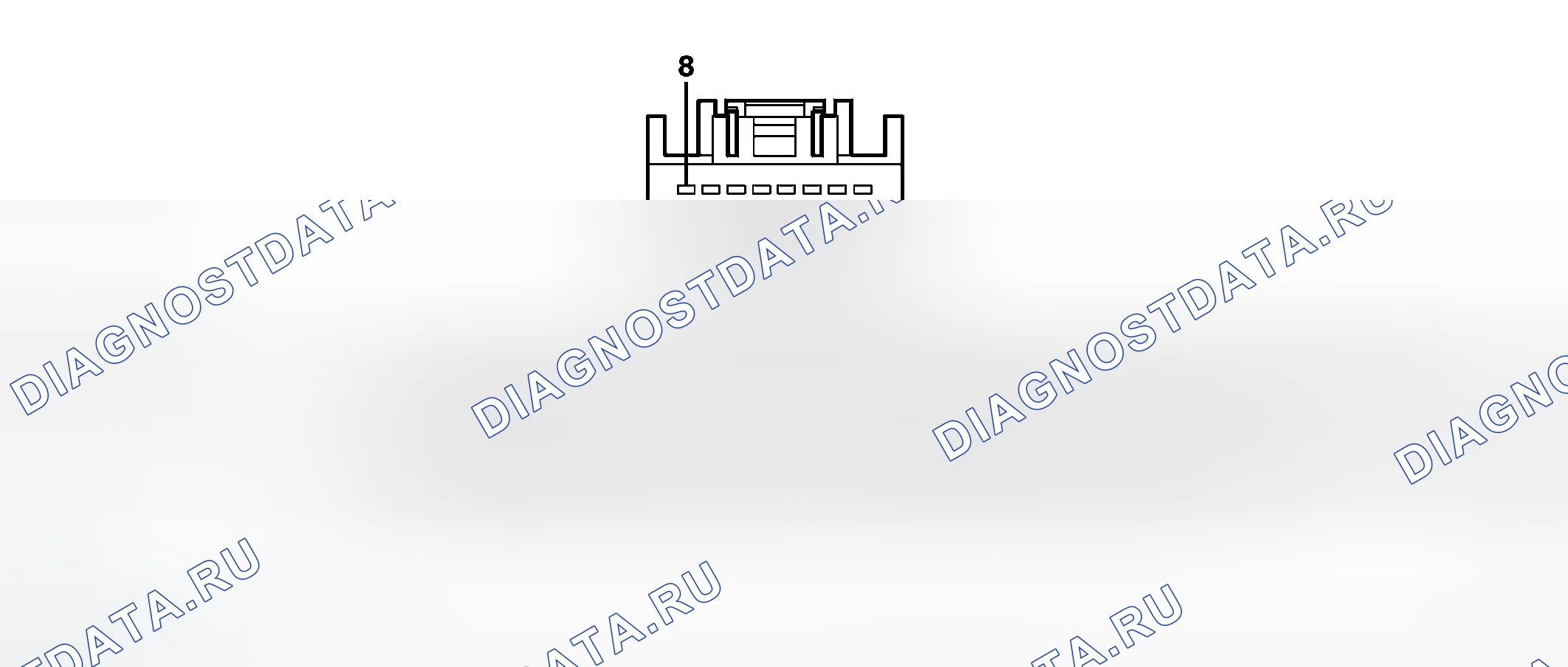 Рис. 52: Парковочный модуль C2023. Ford Pickup F350 Super Duty 