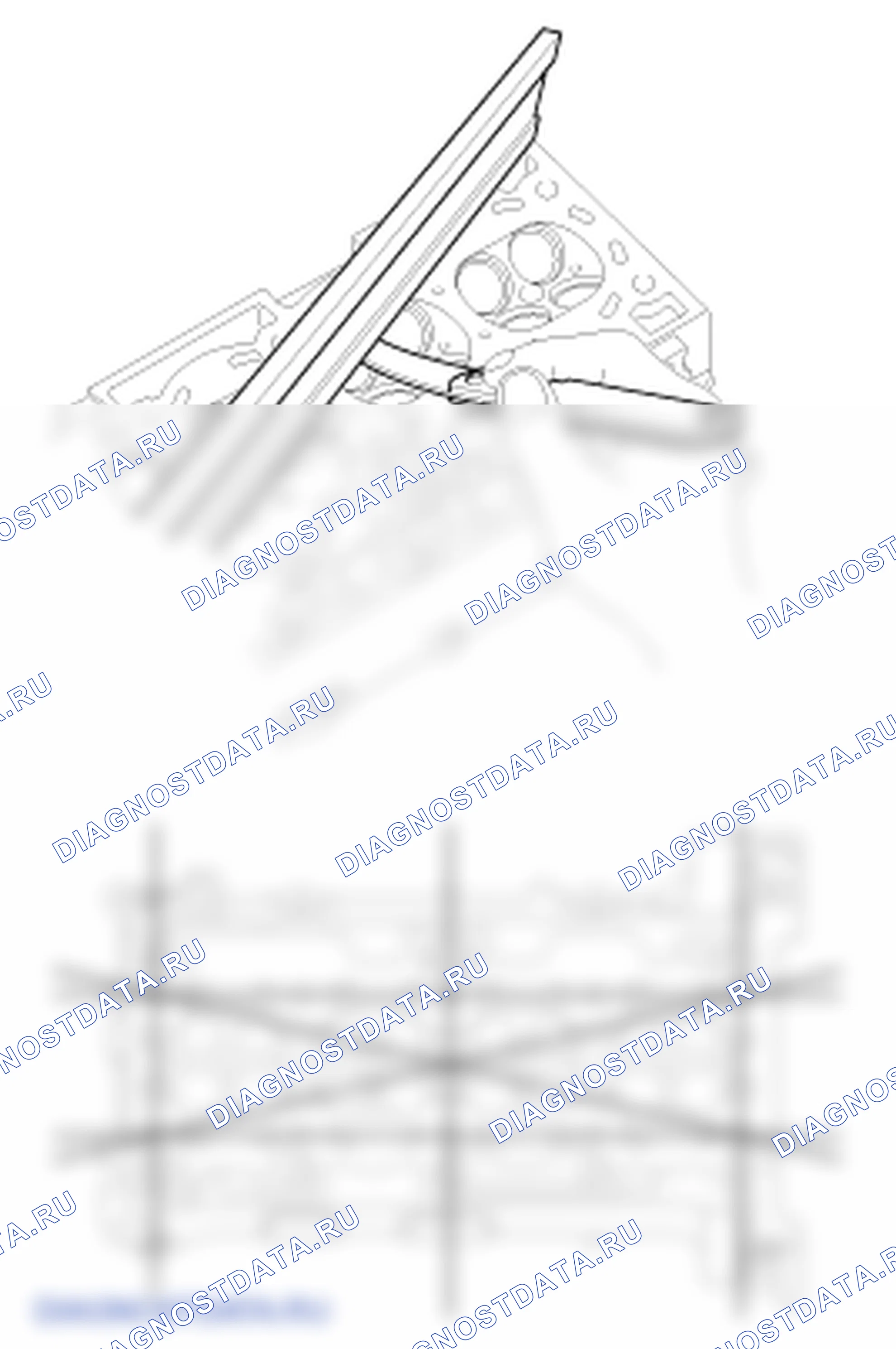 Проверка головки блока цилиндров. Hyundai Santafe Sport DMA