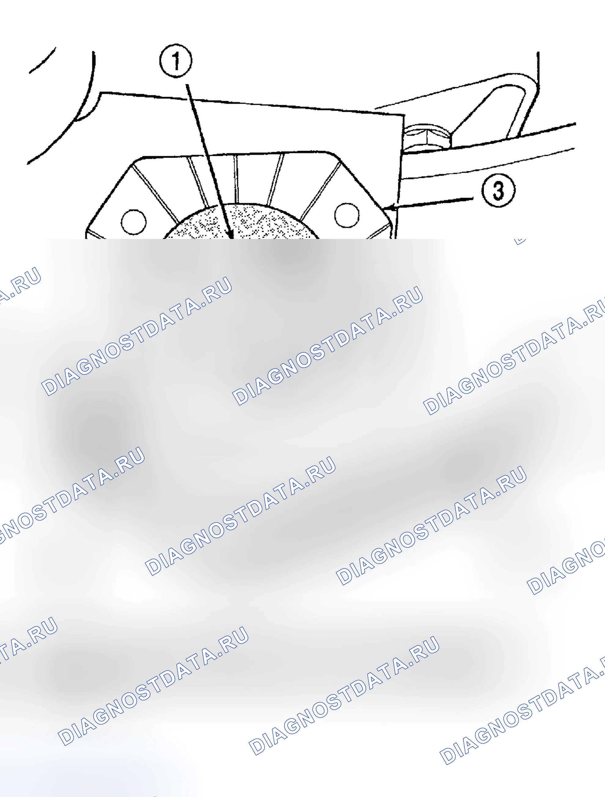 Рис. 70: ДЕМОНТАЖ. Dodge Pickup R1500 