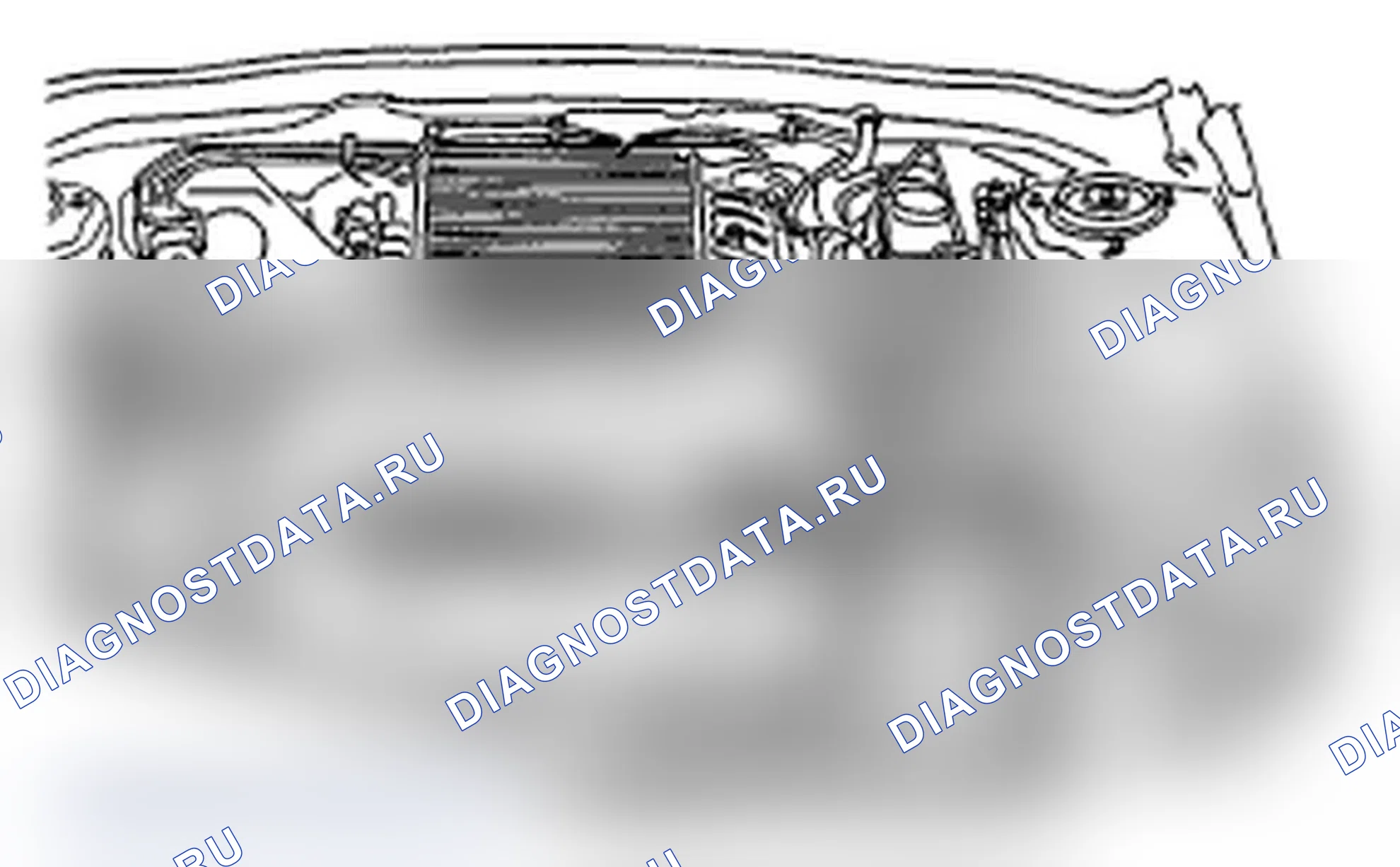 Рис. 218: ЛИНИЯ КОНДИЦИОНИРОВАНИЯ ВОЗДУХА. Subaru Impreza WRX STI GR