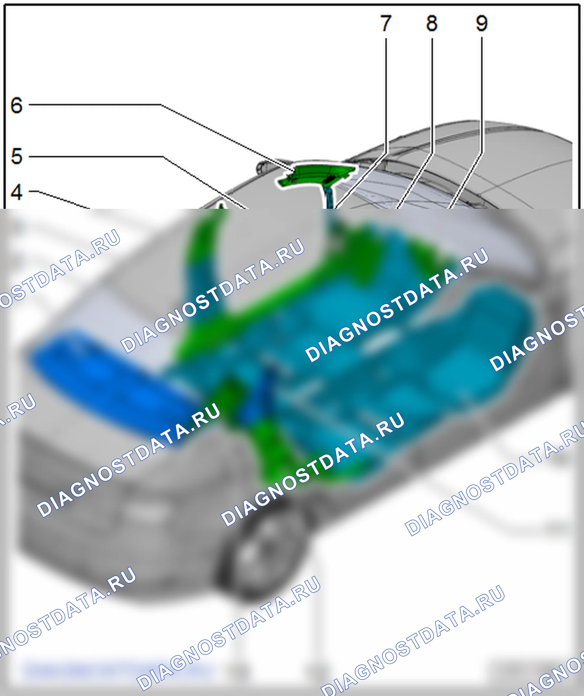 Обивка салона. Audi A3 8V