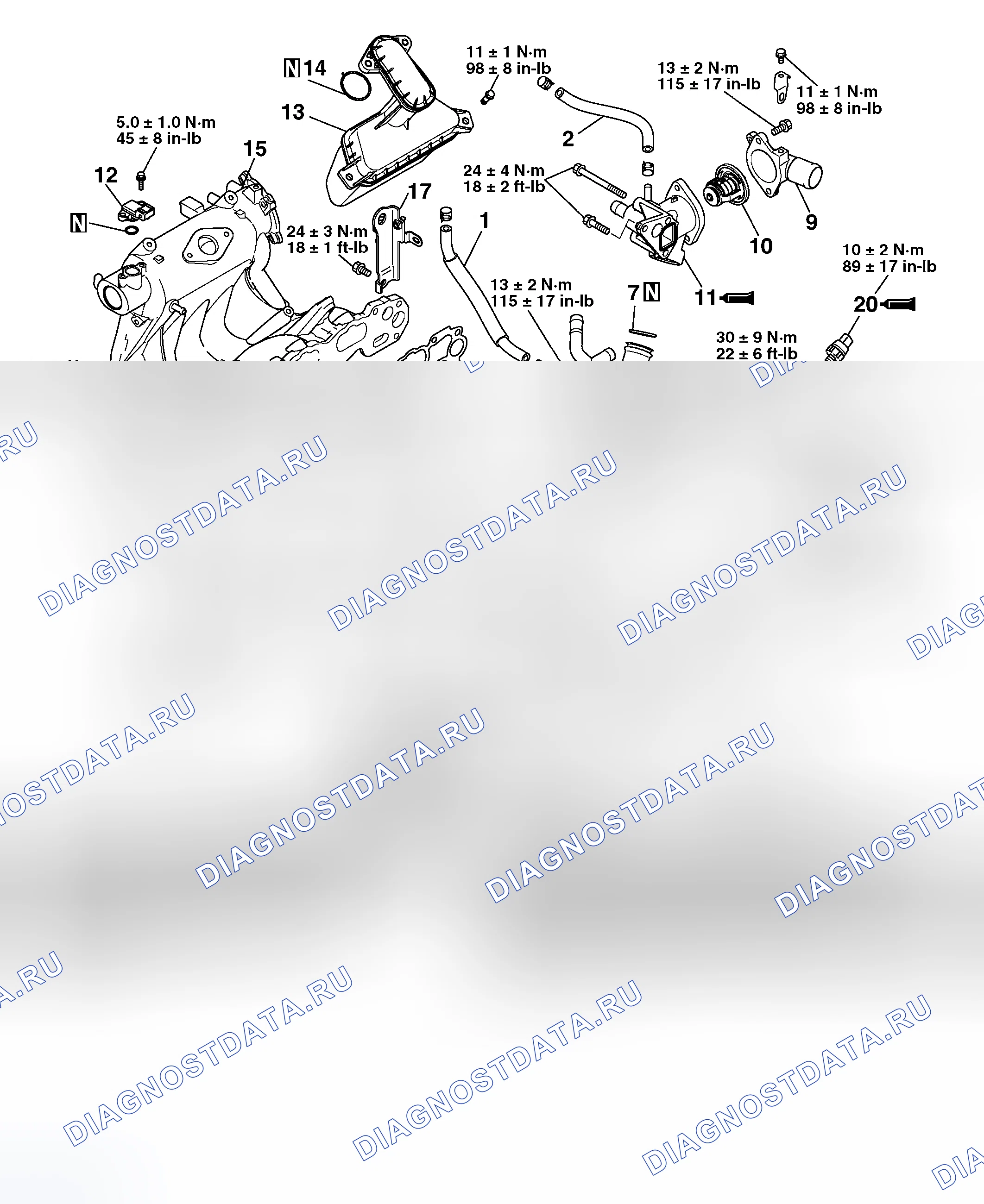 Рис. 317: ДЕМОНТАЖ И МОНТАЖ. Honda Fit Aria I