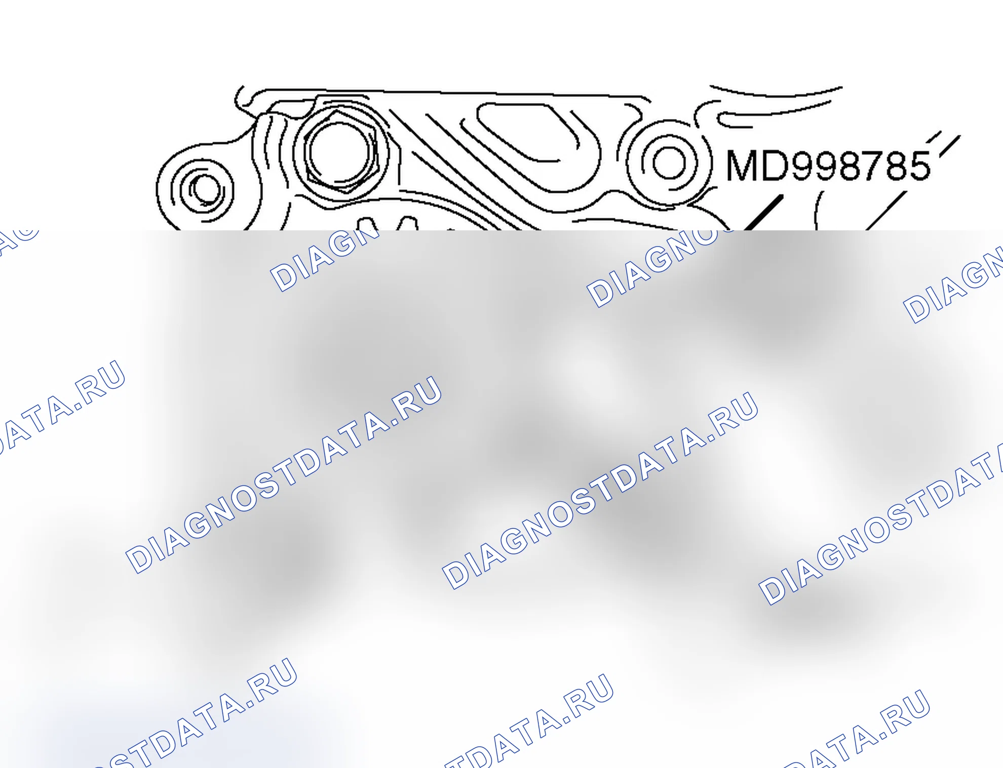 Рис. 397: >> E <<УСТАНОВКА ЗВЕЗДОЧКИ ВАЛА ПРОТИВОВЕСА. Mitsubishi Lancer Evolution IX