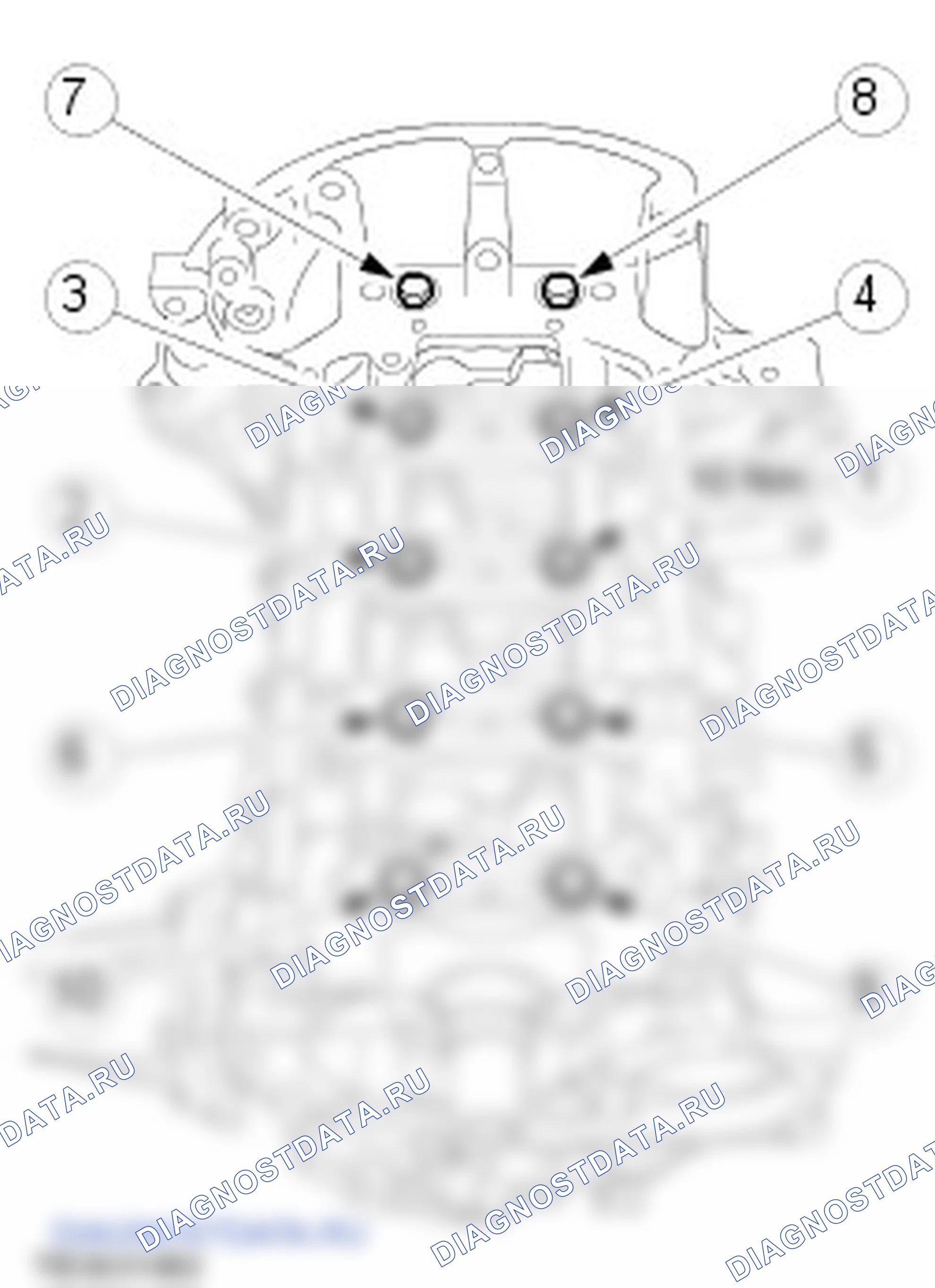 Сборка двигателя. Ford C-MAX I рестайлинг