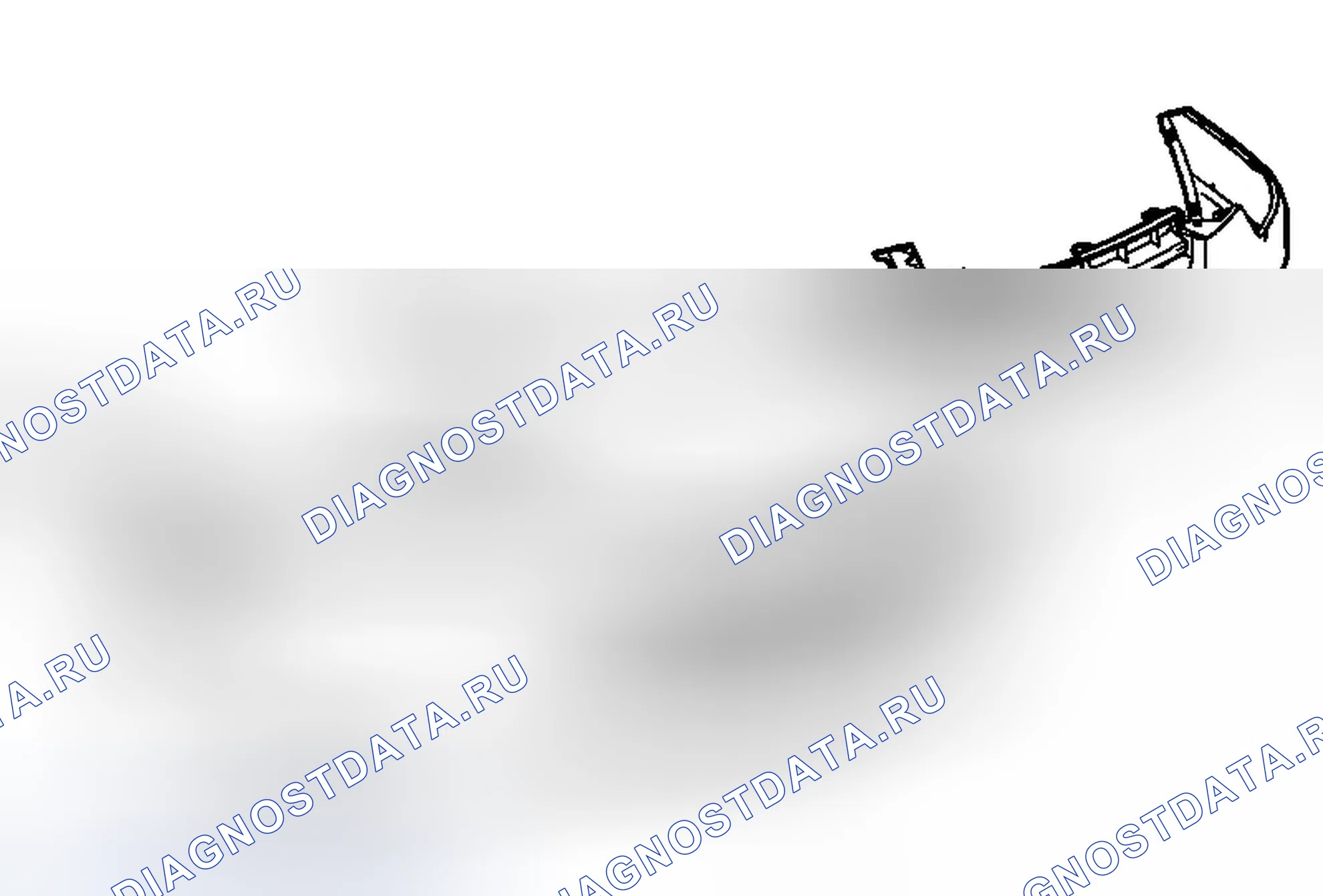Рис. 11: Замена нижней панели переднего бампера (основание). Chevrolet Captiva I рестайлинг 2