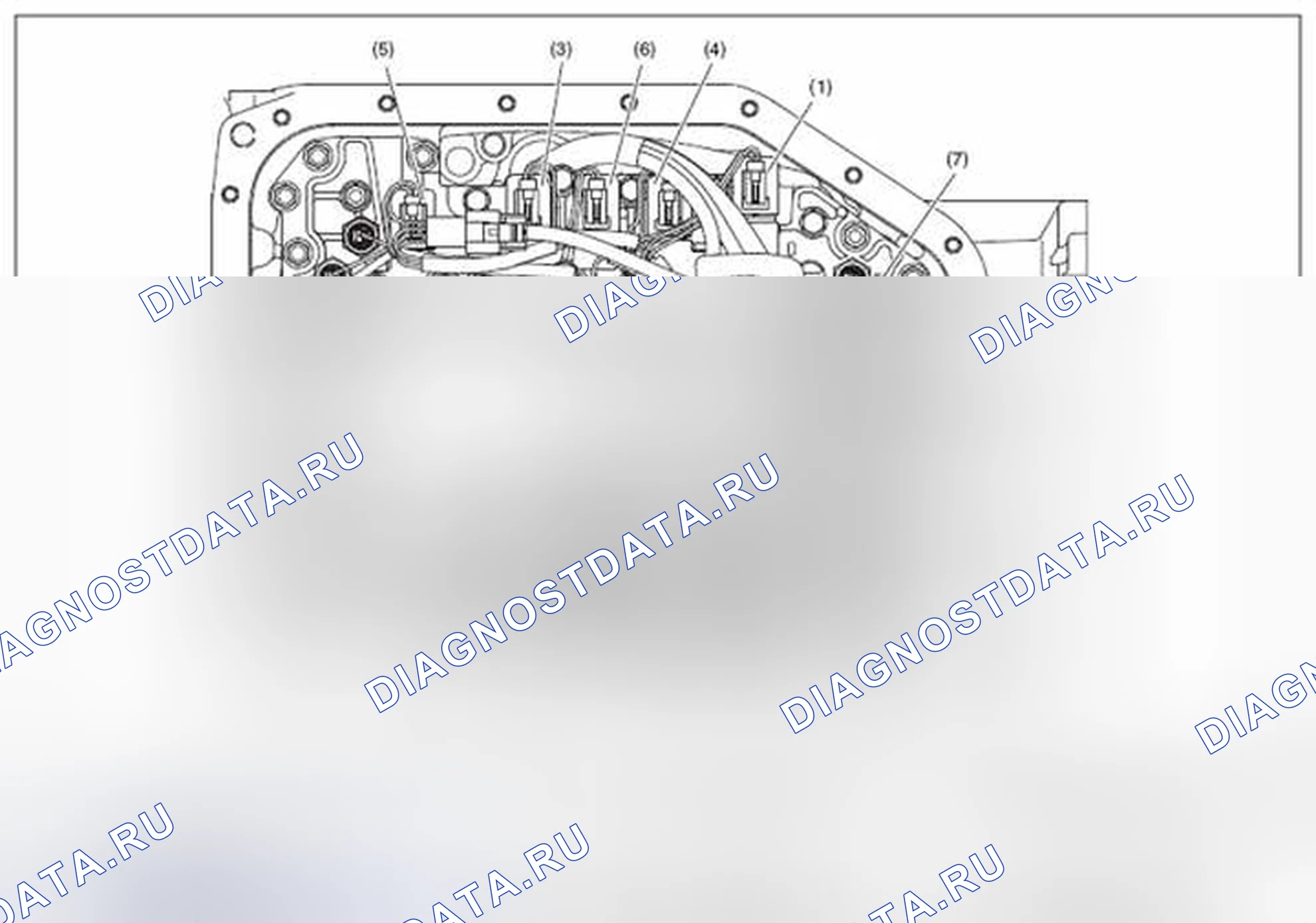 Рис. 800: СОЛЕНОИД. Subaru Outback BR рестайлинг
