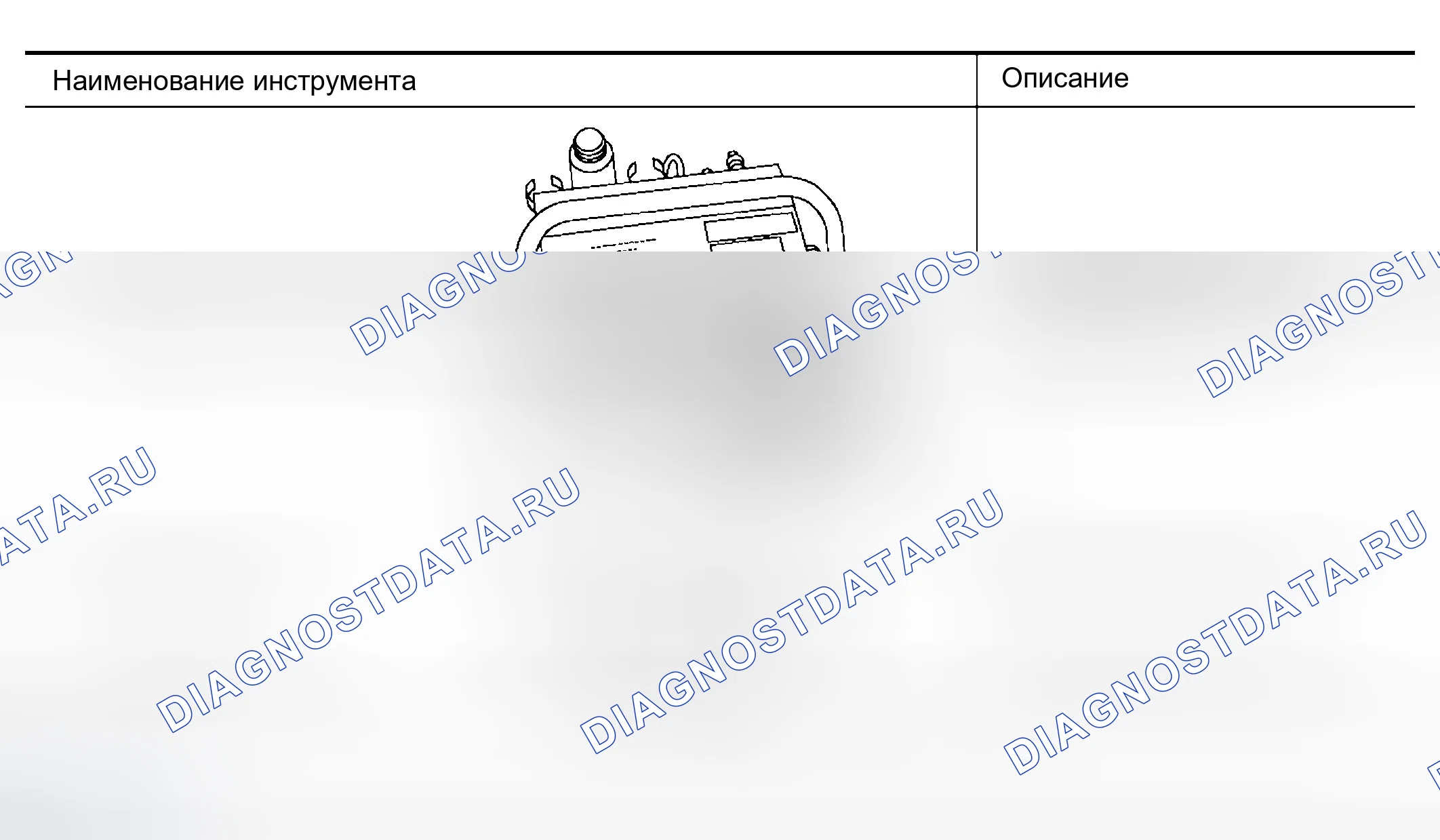 Рис. 159: Инструменты коммерческого обслуживания. Infiniti M45 II