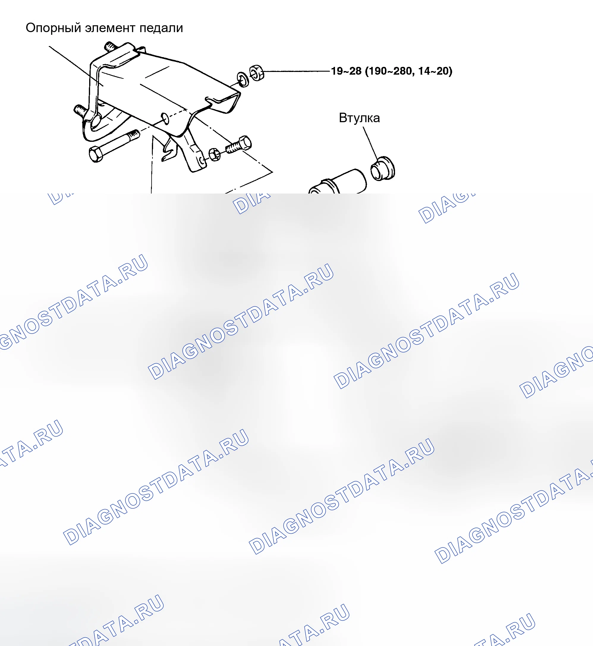 Рис. 11: КОМПОНЕНТЫ. Hyundai Accent II
