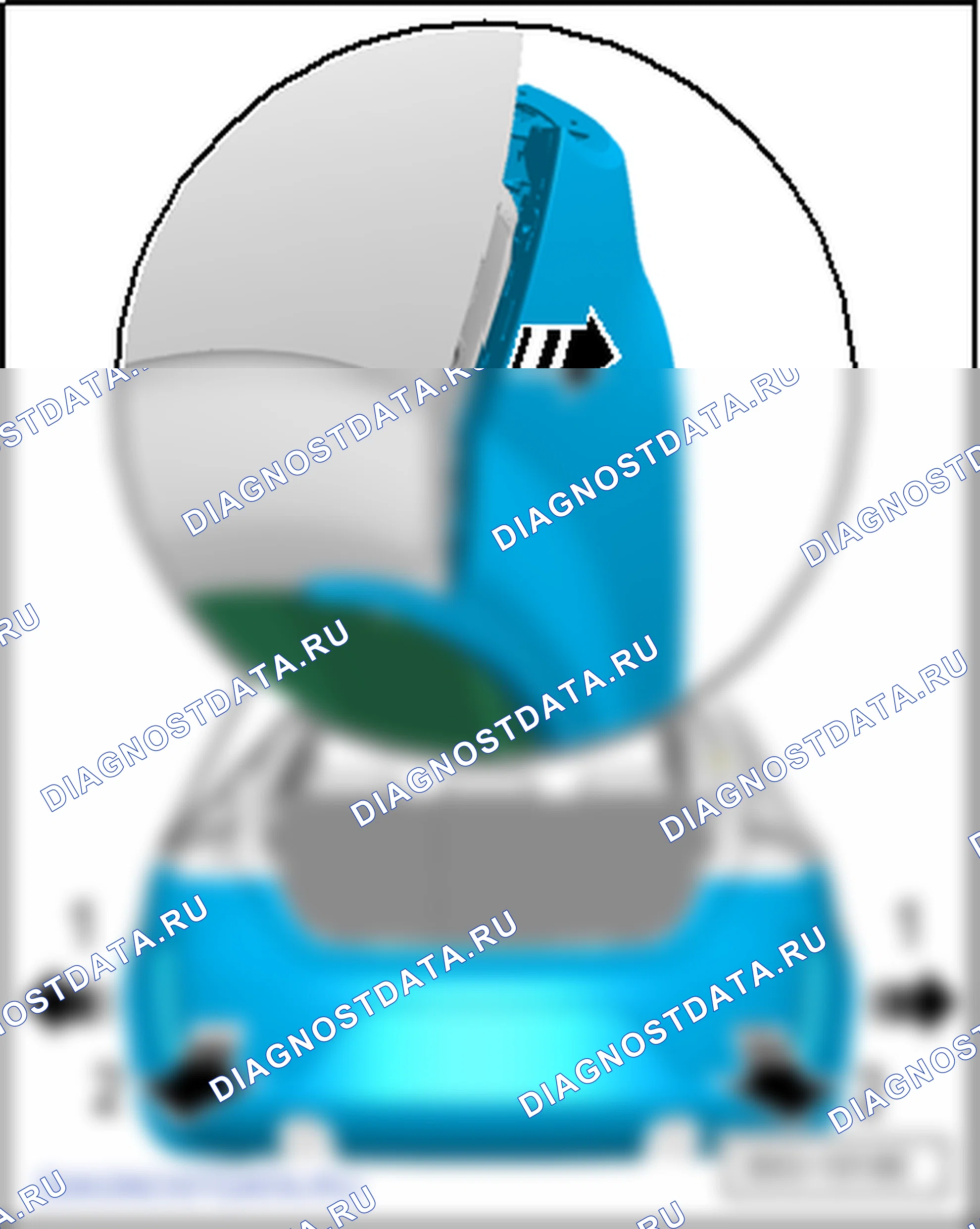 Облицовка бампера. SEAT Leon Ii