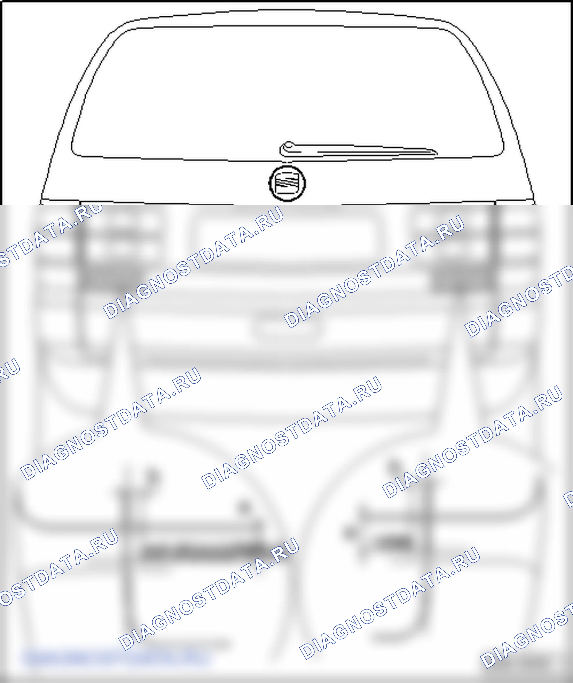 Пресс-формы и накладки. SEAT Alhambra I