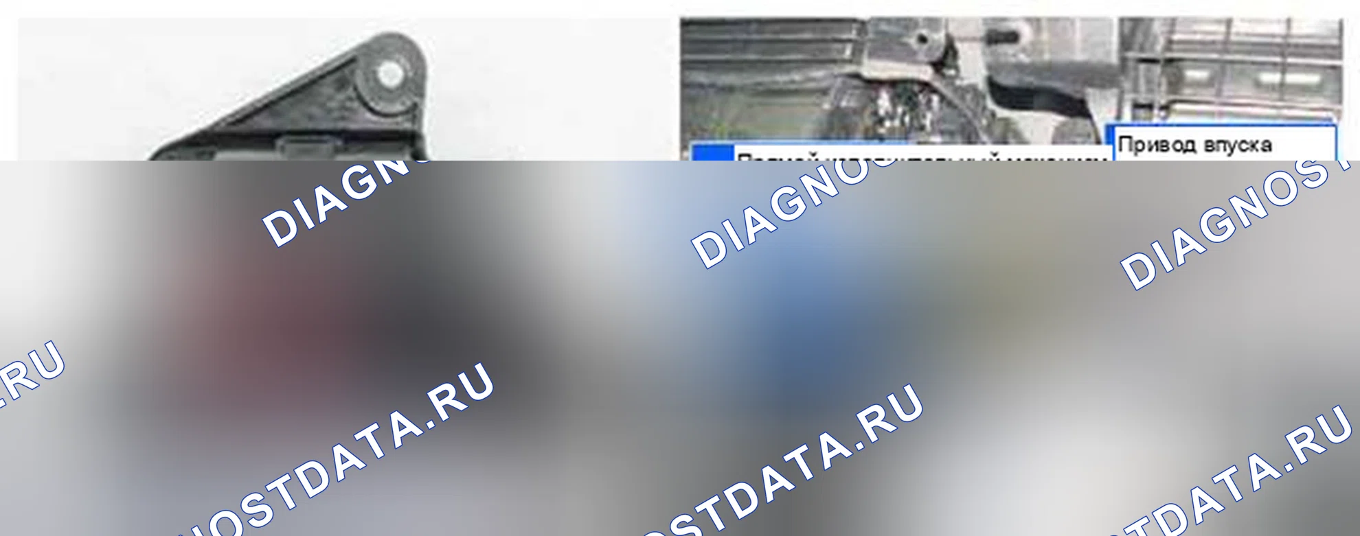 Рис. 372: Расположение компонентов. Kia Sedona II рестайлинг