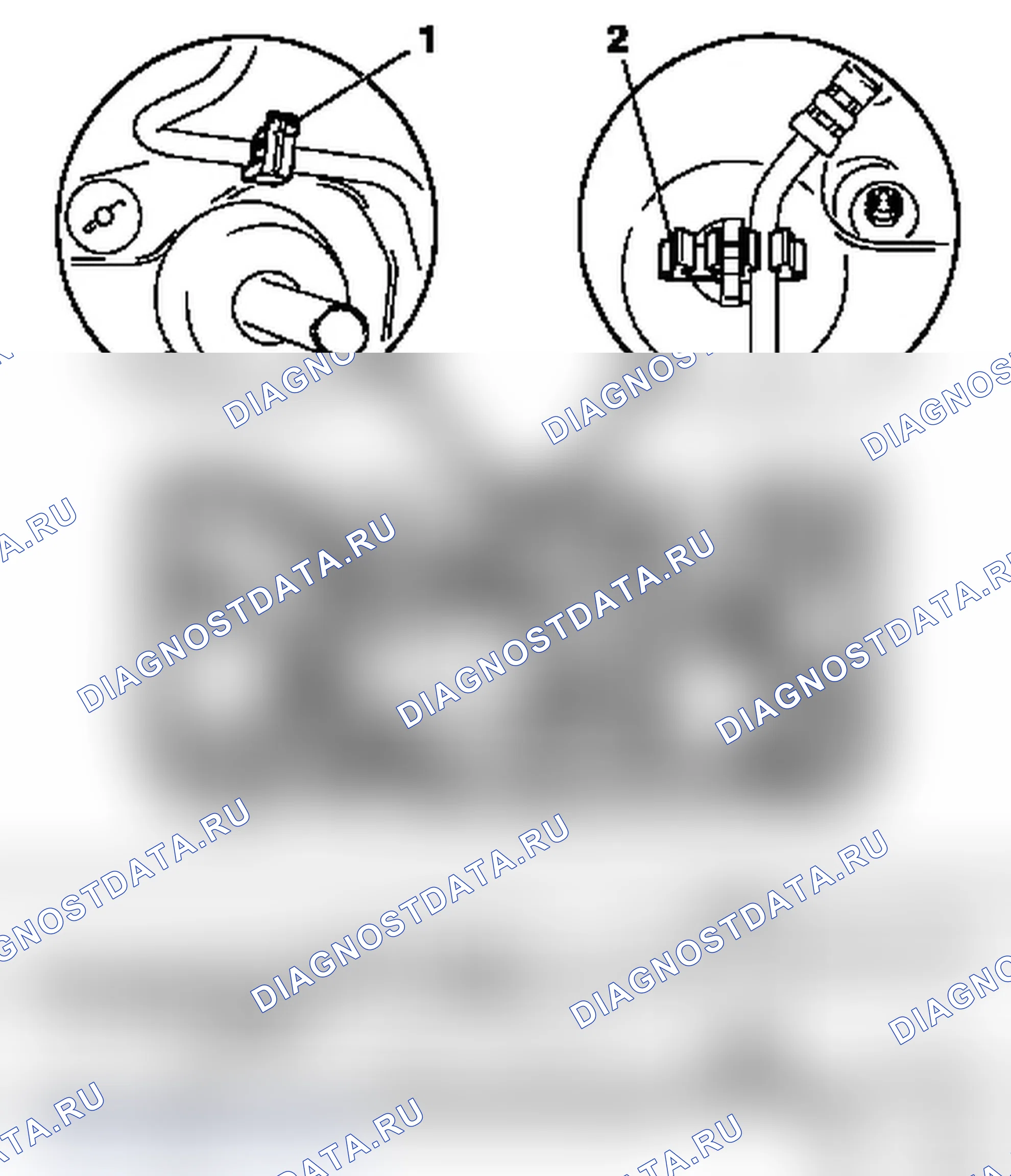 Демонтаж и установка переднего топливопровода. Opel Astra G