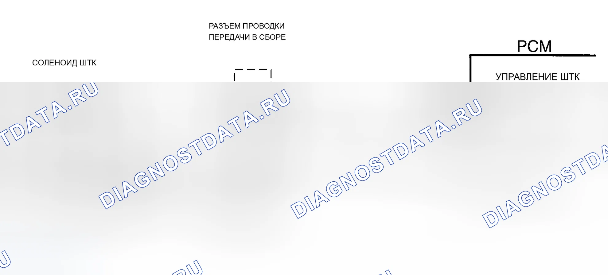 Рис. 180: Схема расшифровка кода ошибки 67 (4L60-E) Неисправность цепи соленоида муфта блокировки гидротрансформатора. Chevrolet Suburban C1500 