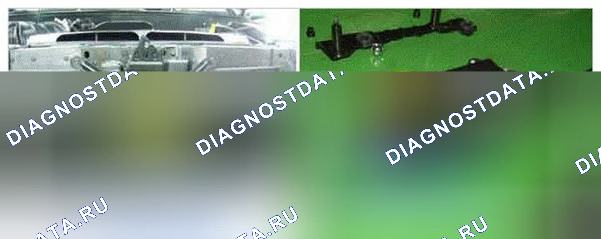 Рис. 198: Расположение компонентов. Hyundai Genesis I рестайлинг