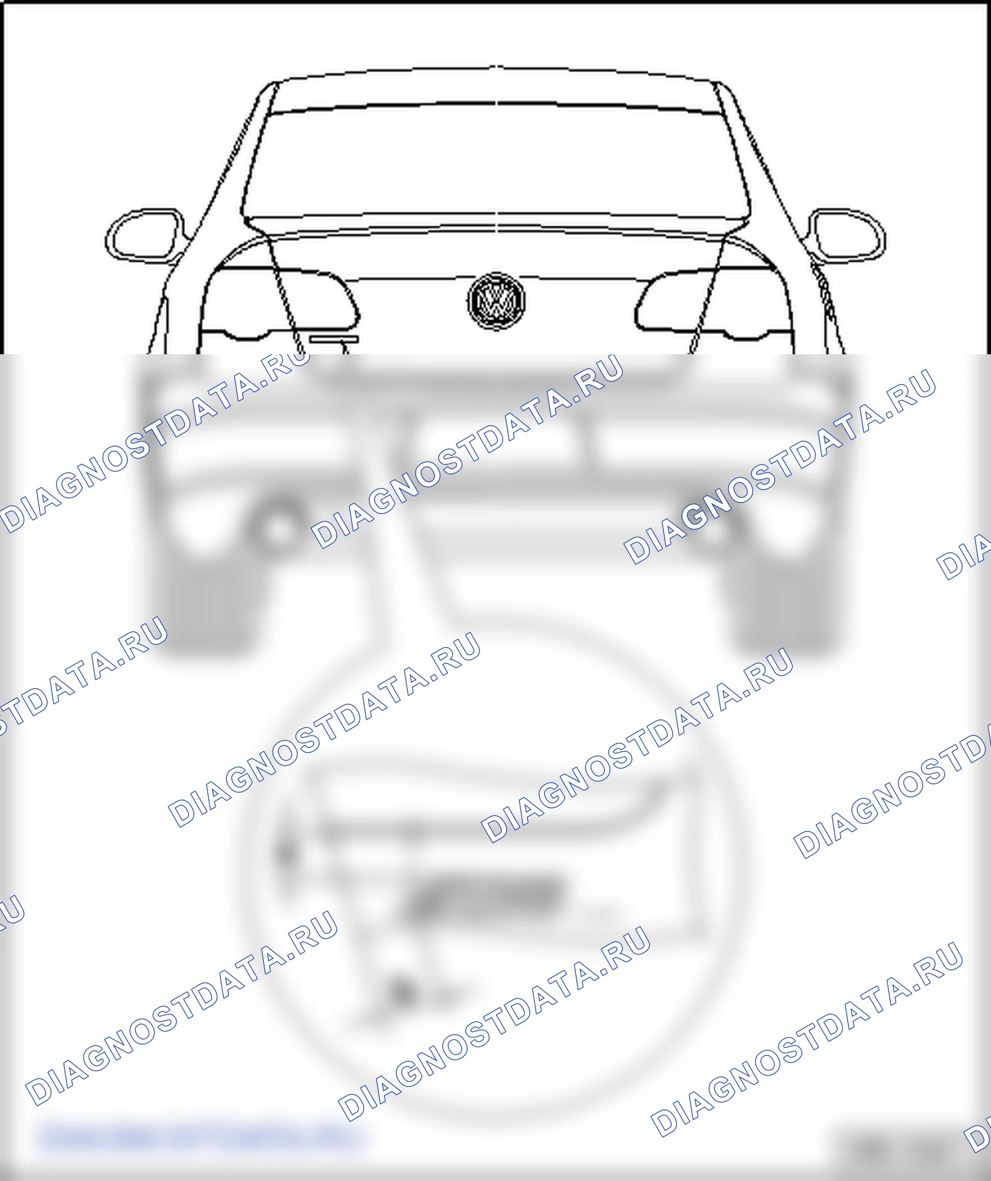 Надписи. Volkswagen Passat B6