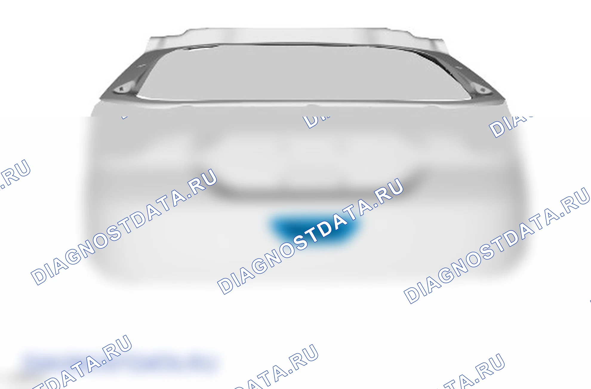 Как снять и установить молдинг двери багажного отделения. Ford Edge II